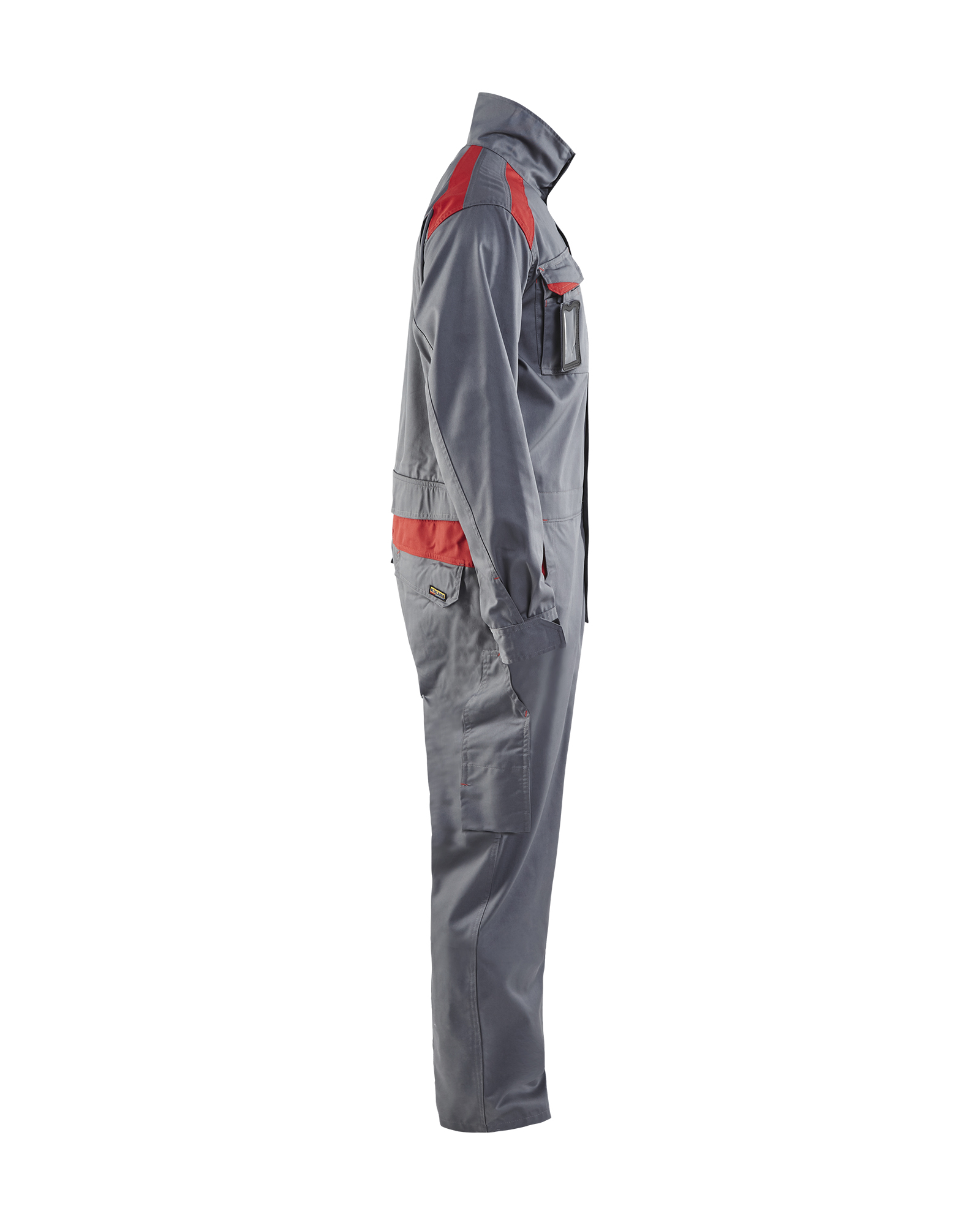 Combinaison industrie manches longues 6054 Gris clair/Rouge Blaklader - 605418009456C