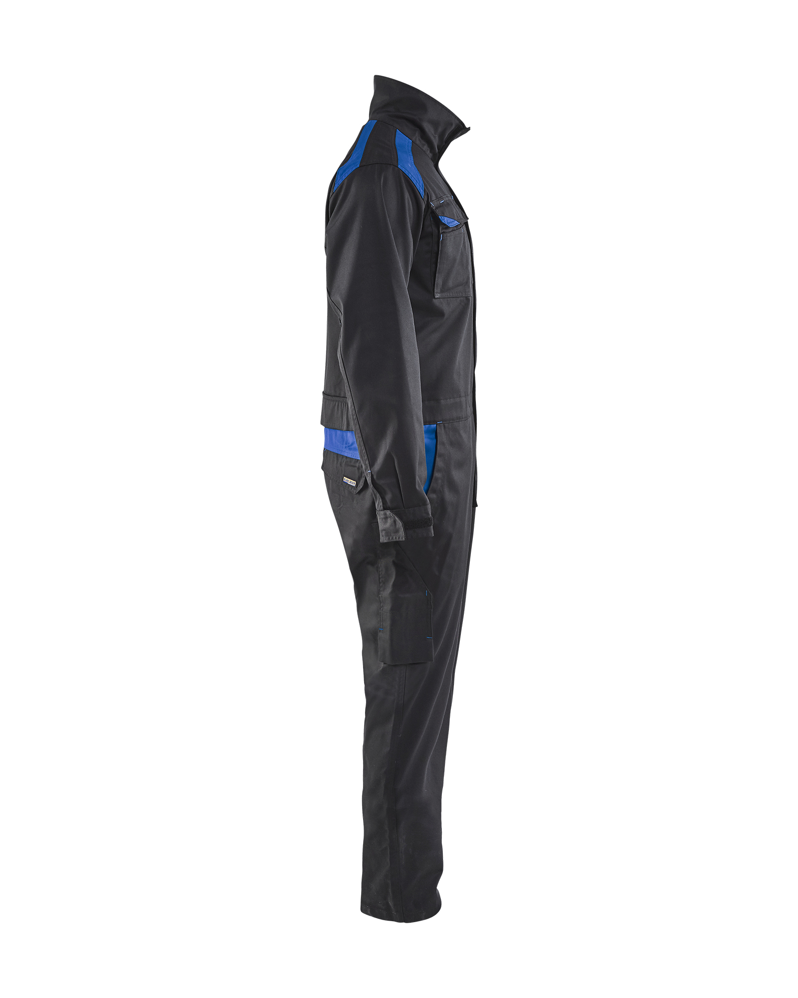 Combinaison industrie manches longues 6054 Noir/Bleu roi Blaklader - 605418009985C