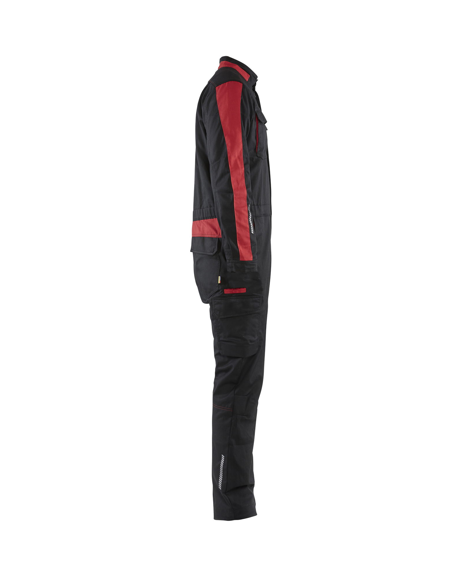 Combinaison industrie stretch 2D 6144 Noir/Rouge Blaklader - 614418329956C