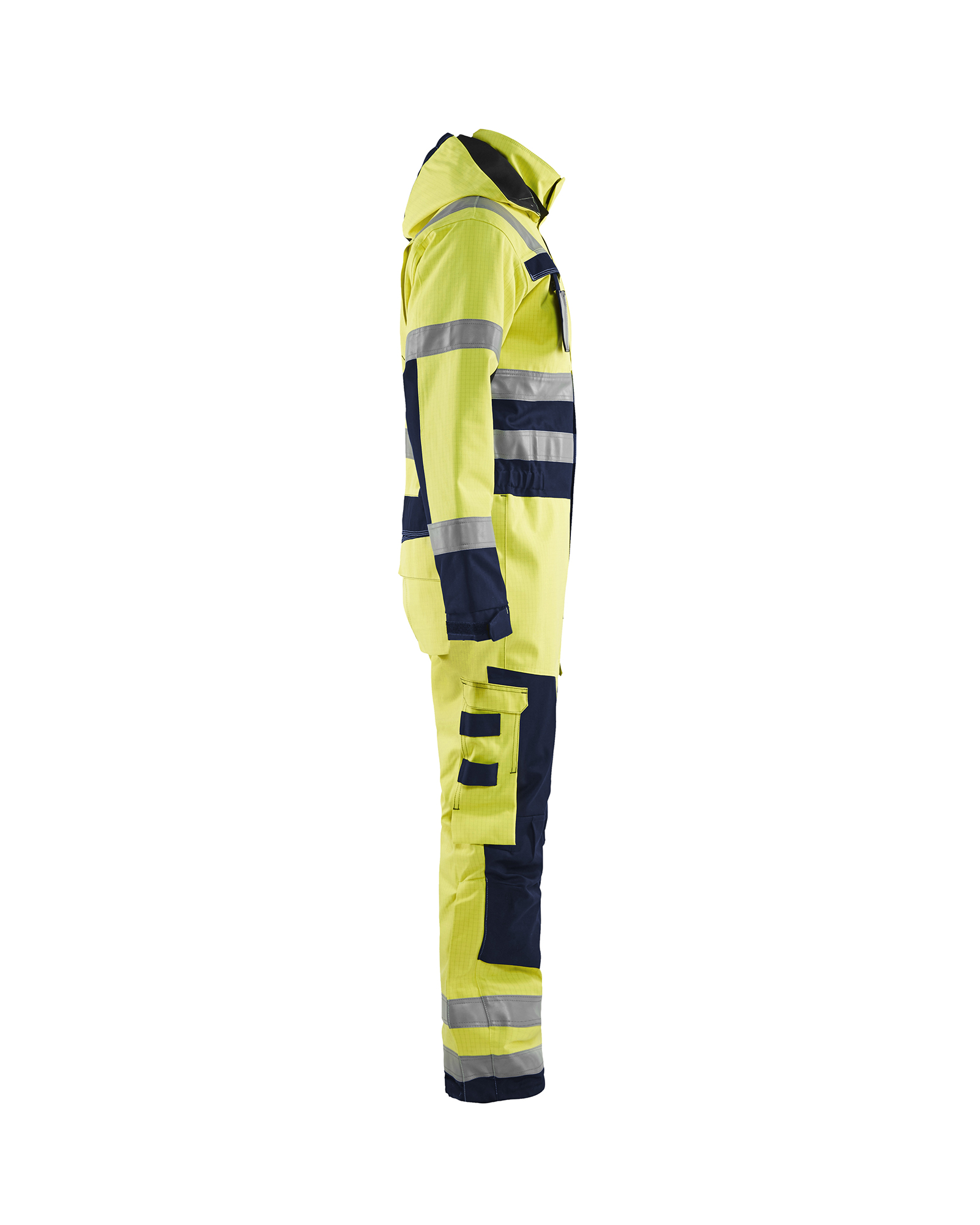 Combinaison hiver manches longues multinormes 6368 Jaune fluo/Marine Blaklader - 636815303389C