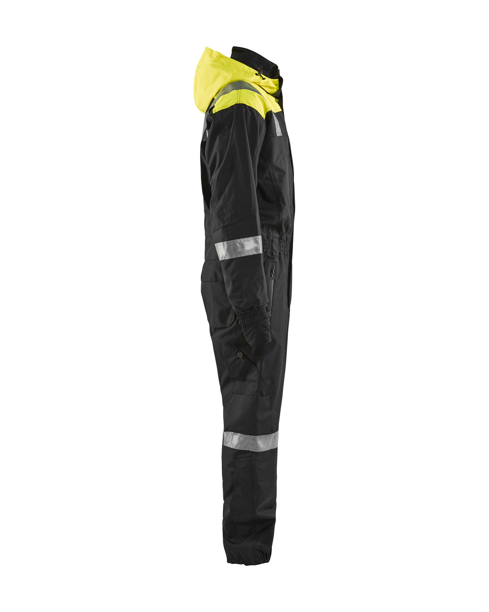 Combinaison manches longues à capuche 6786 Noir/Jaune fluo Blaklader - 678619779933C