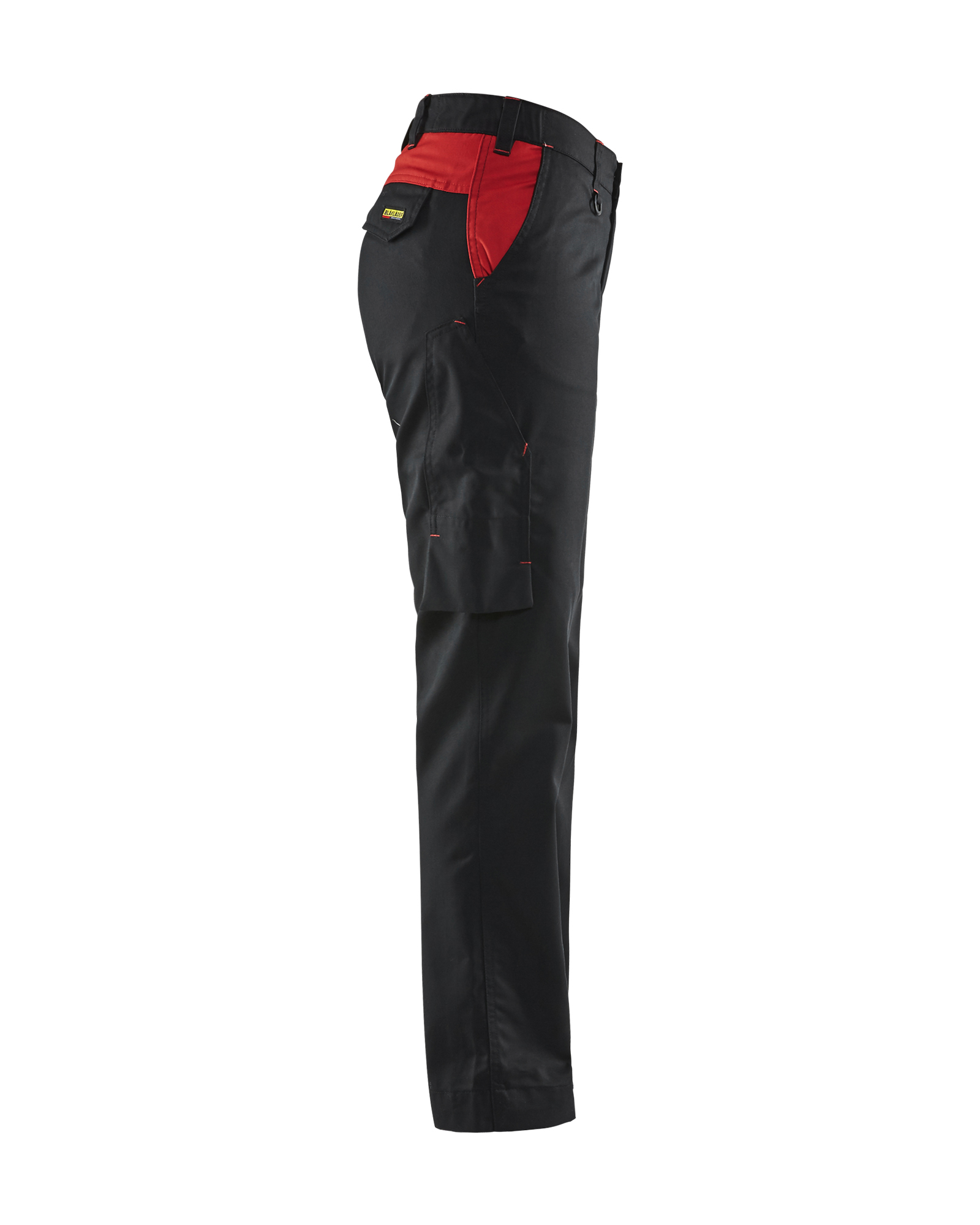 Pantalon Industrie femme 7104 Noir/Rouge Blaklader - 710418009956C