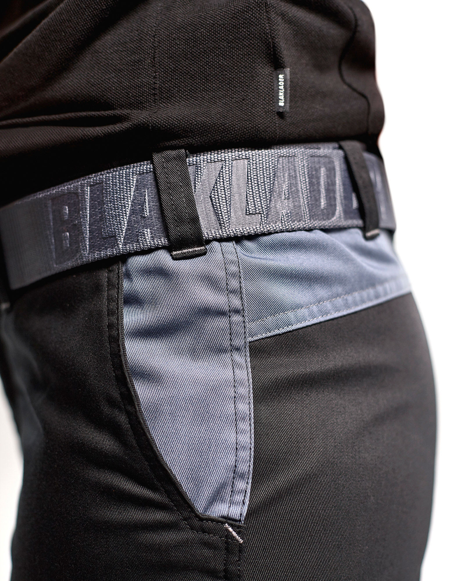 Pantalon Industrie femme 7104 Noir/Gris clair Blaklader - 710418009994C