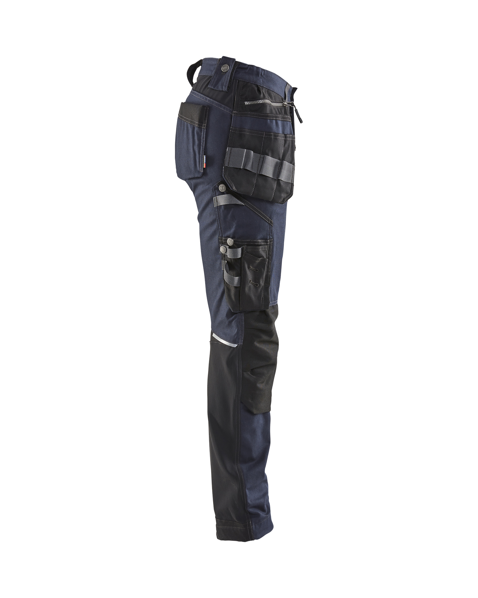 Pantalon artisan +stretch femme 7115 Marine foncé/Noir Blaklader - 711513438699C