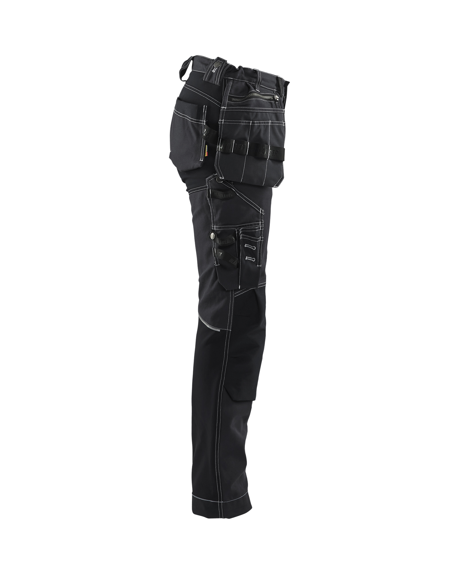 Pantalon artisan +stretch femme 7130 Noir Blaklader - 713013709900C