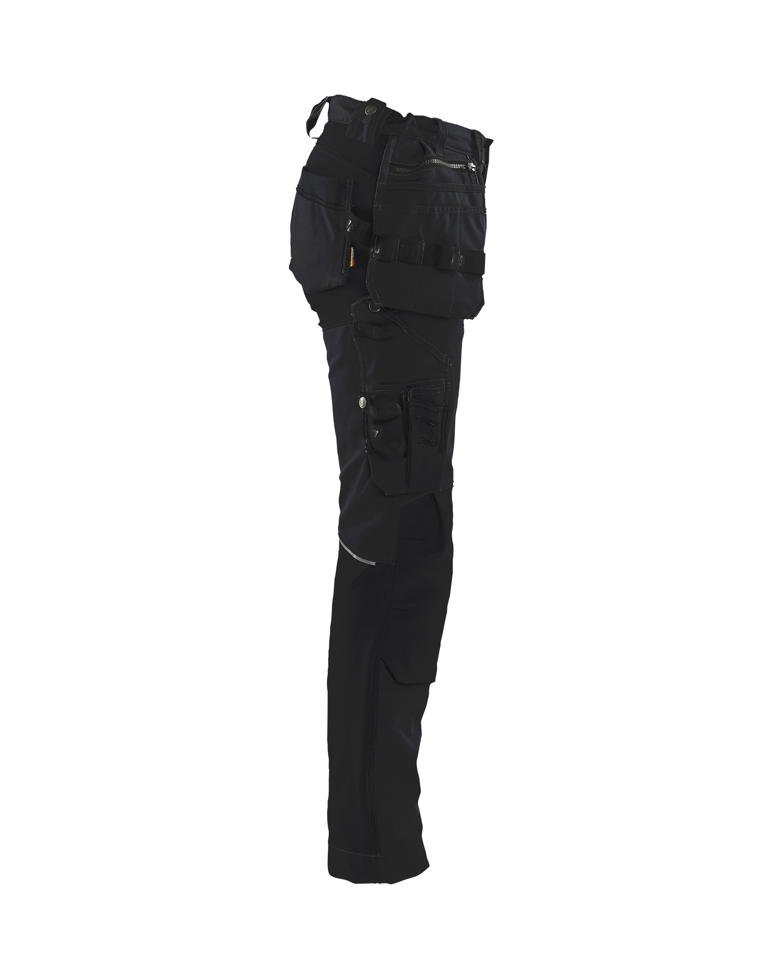 Pantalon artisan +stretch femme 7130 Noir/Noir Blaklader - 713013709999C