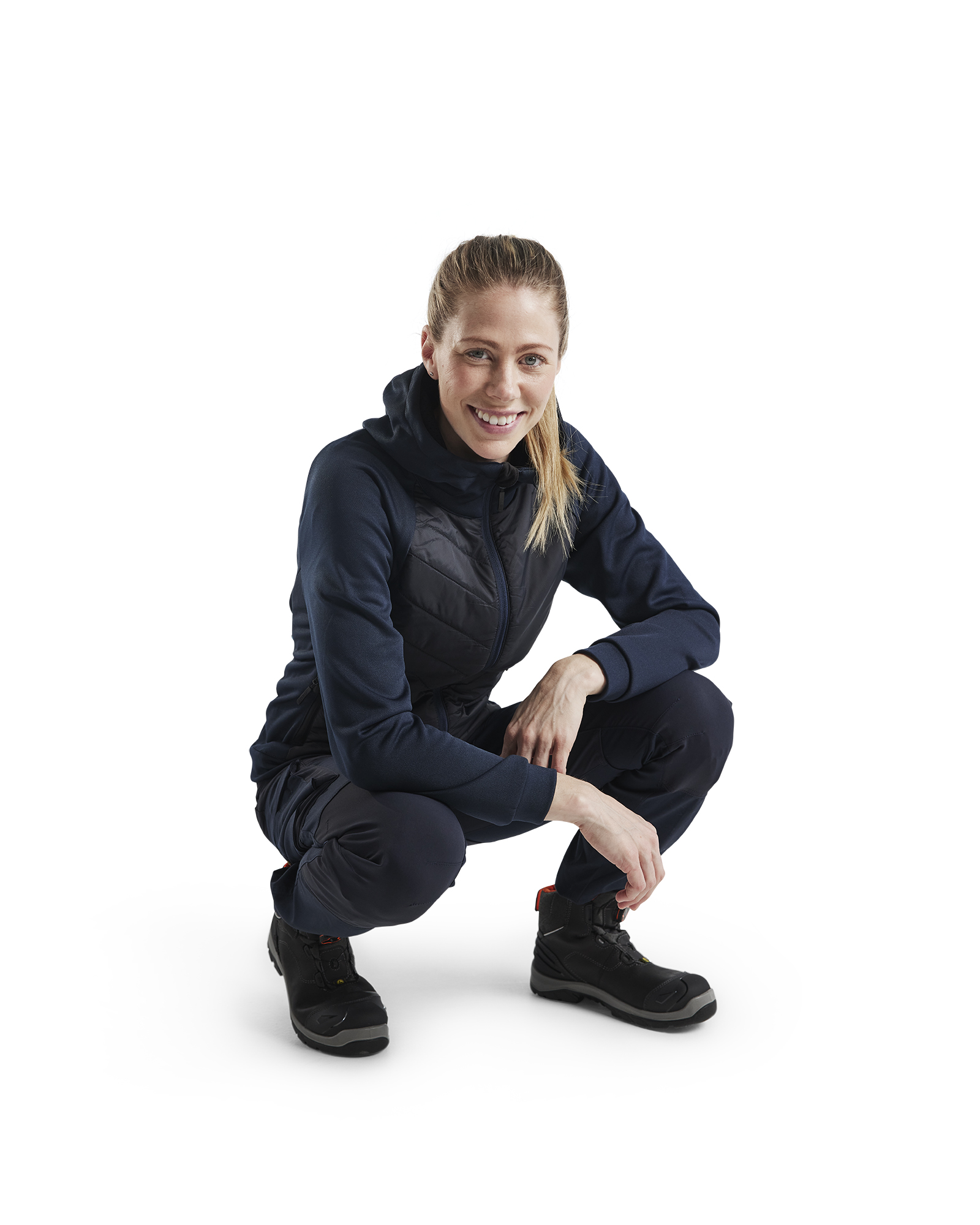 Pantalon maintenance stretch 2D femme 7147 Marine foncé Blaklader - 714718308600C