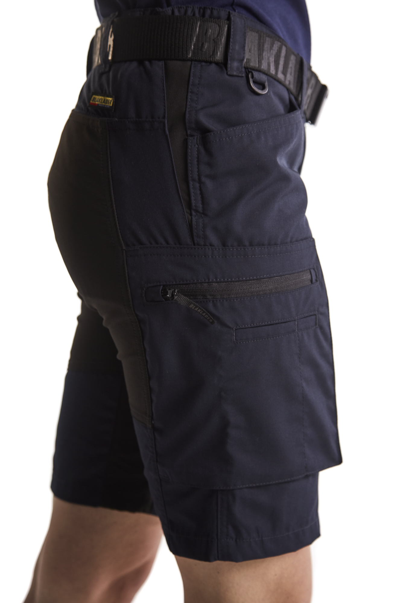 Short maintenance stretch femme 7149 Marine foncé/Noir Blaklader - 714918458699C