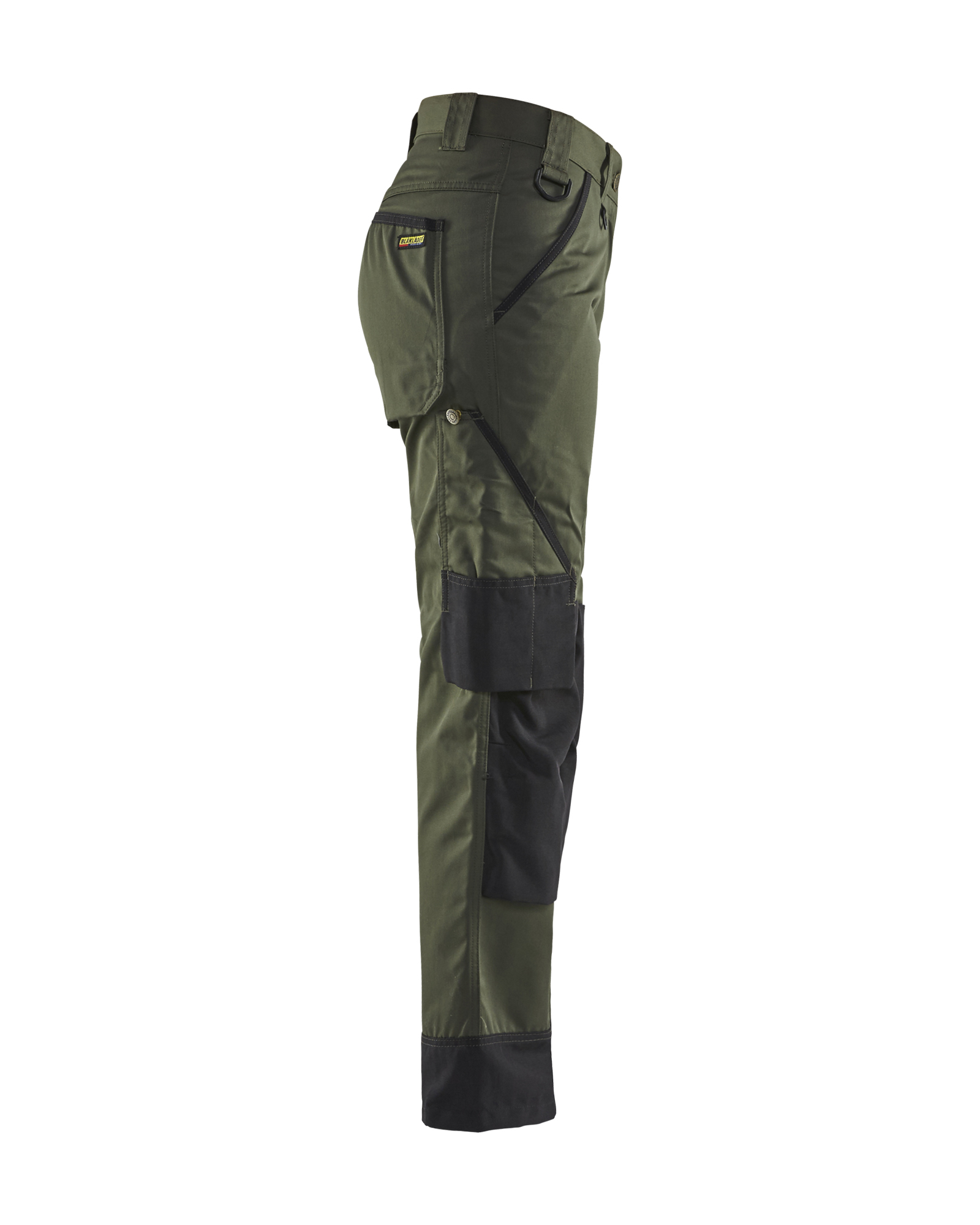 Pantalon paysagiste femme 7154 Vert armée/Noir Blaklader - 715418354699C