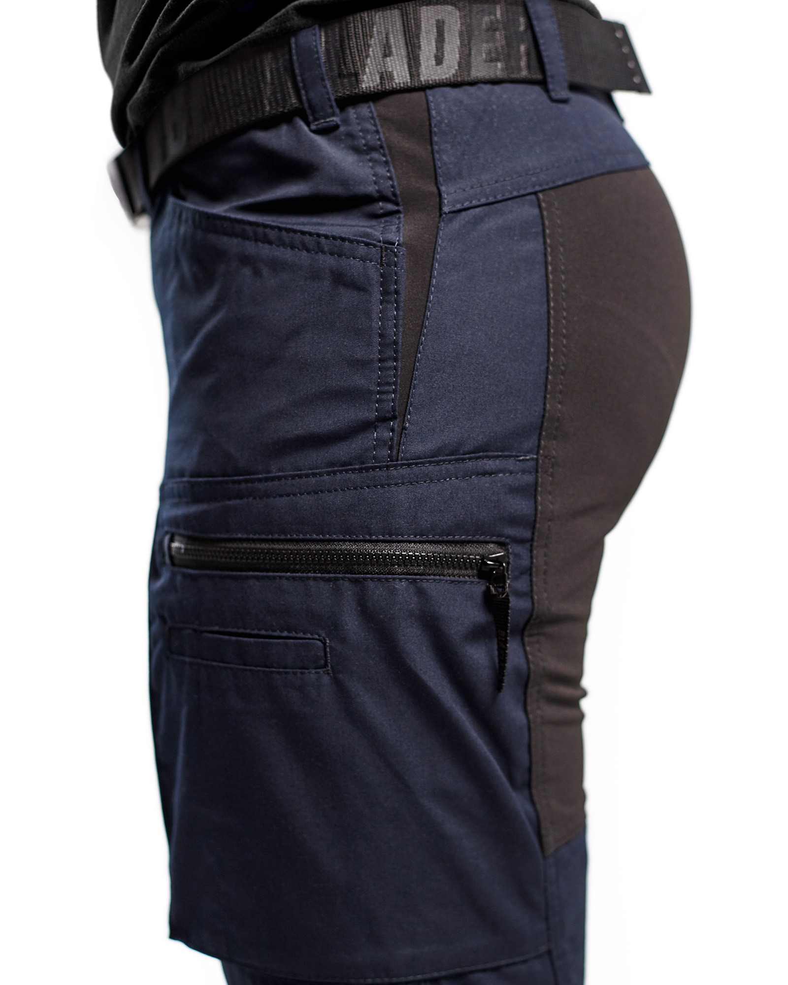 Pantalon maintenance +stretch femme 7159 Marine foncé/Noir Blaklader - 715918458699C