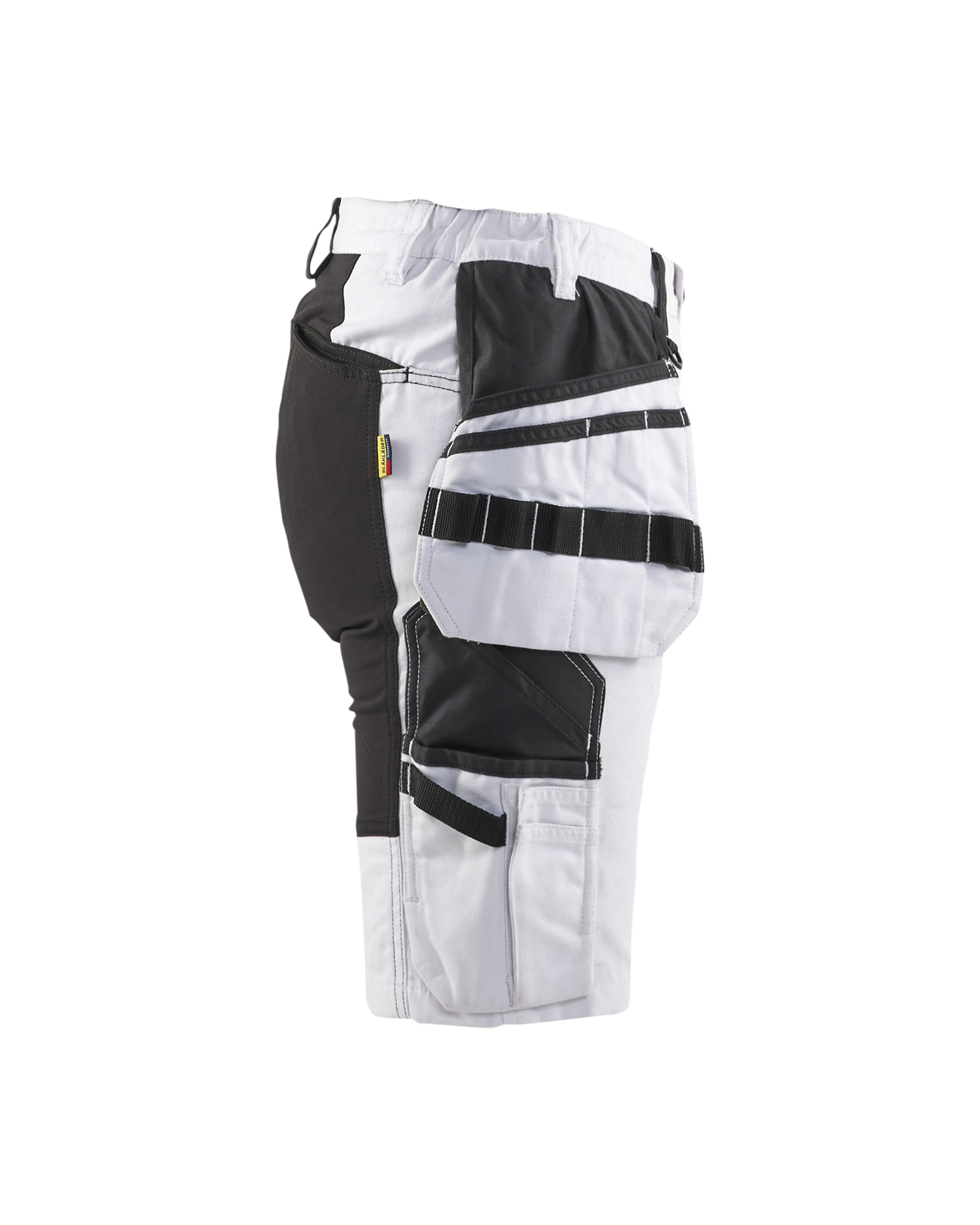 Short de Peintre avec stretch Femme X19007171 Blanc/Noir Blaklader - 717110001099C