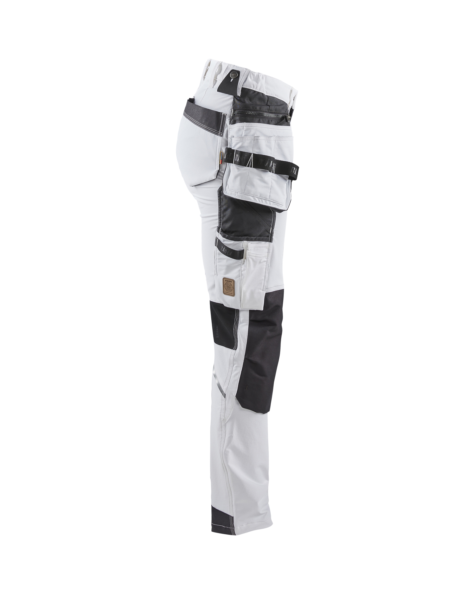 Pantalon peintre stretch 4D femme 7179 Blanc/Gris foncé Blaklader - 717916451098C