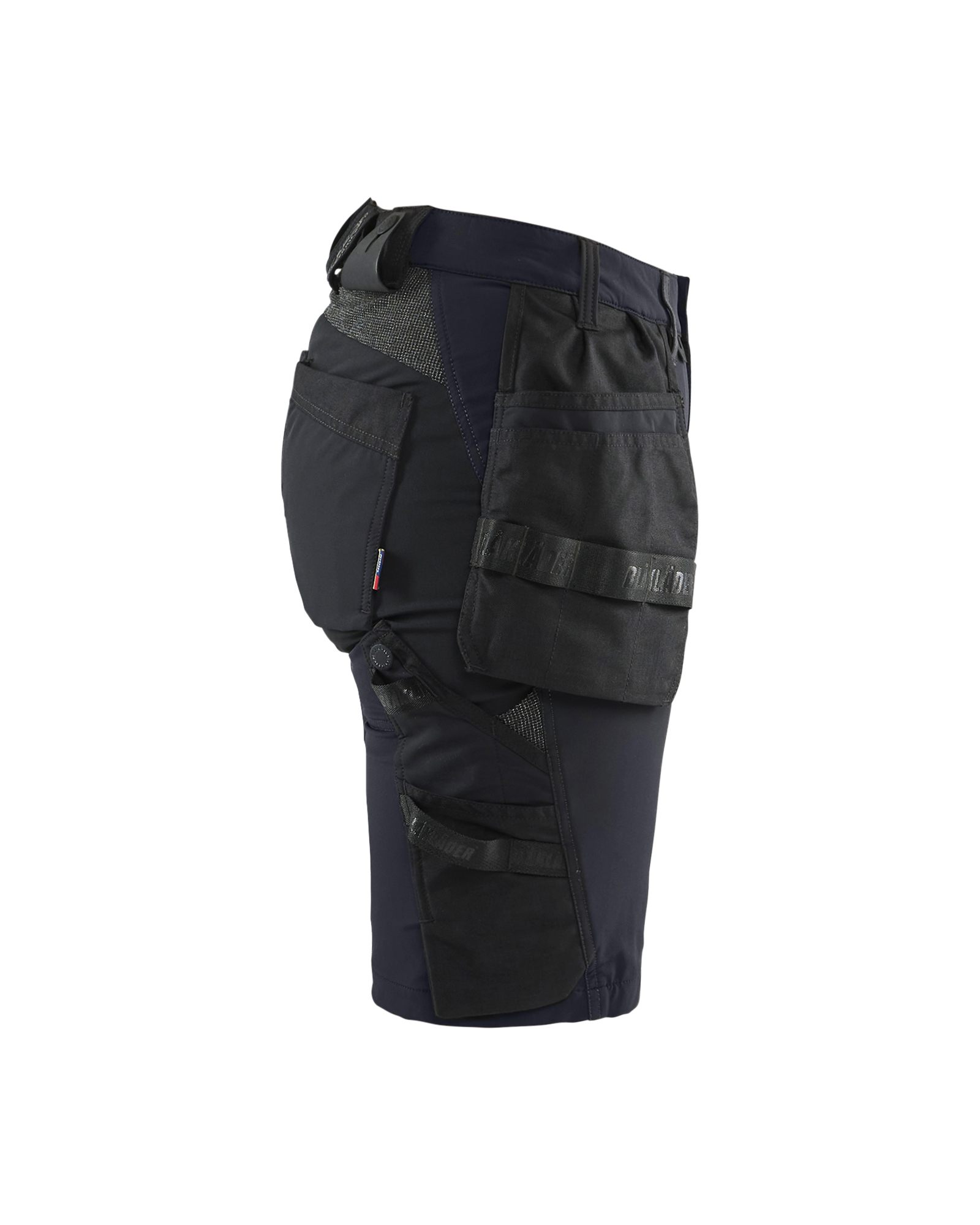 Short artisan stretch 4D femme 7183 Marine foncé/Noir Blaklader - 718316458699C