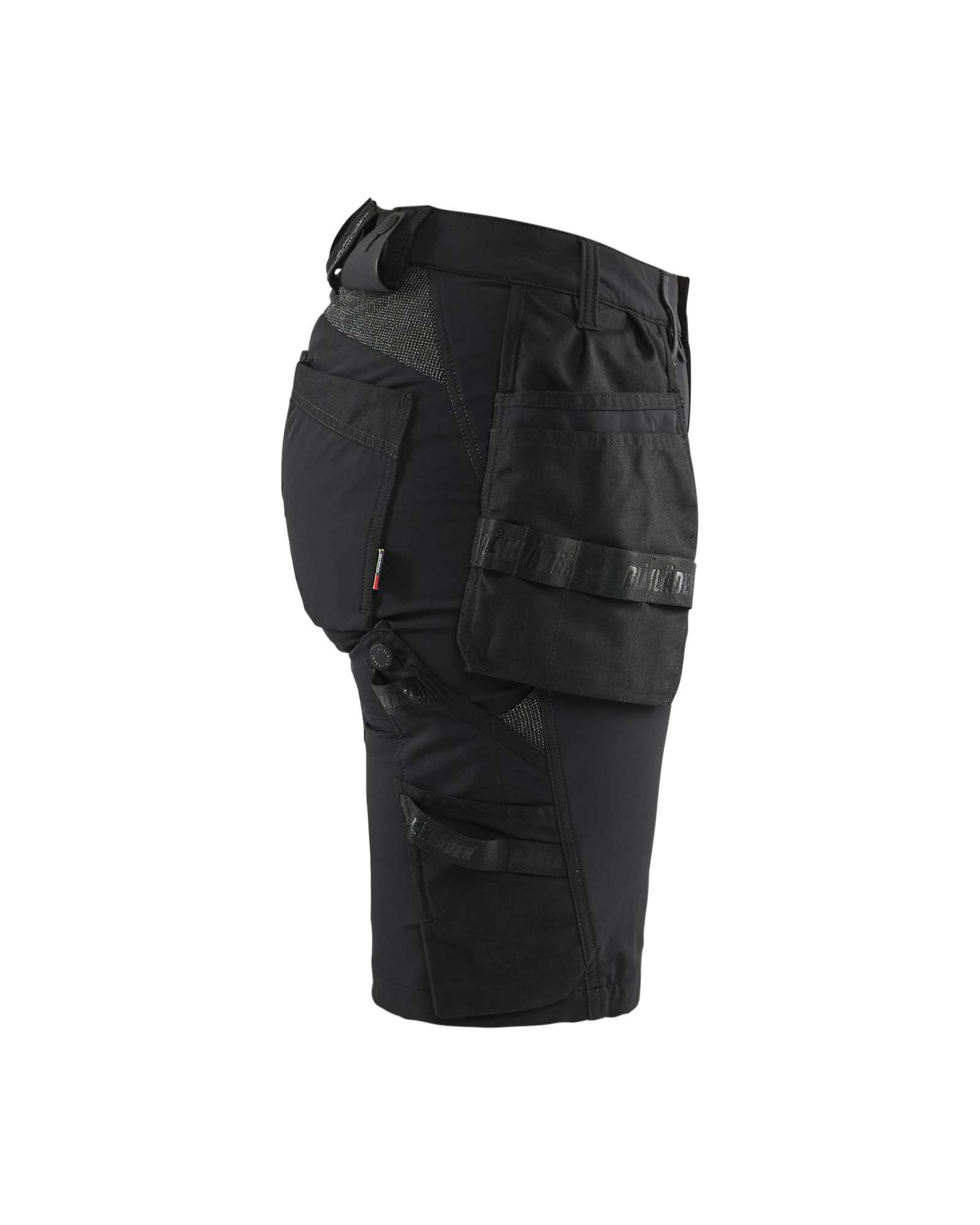 Short artisan stretch 4D femme 7183 Noir/Gris foncé Blaklader - 718316459998C