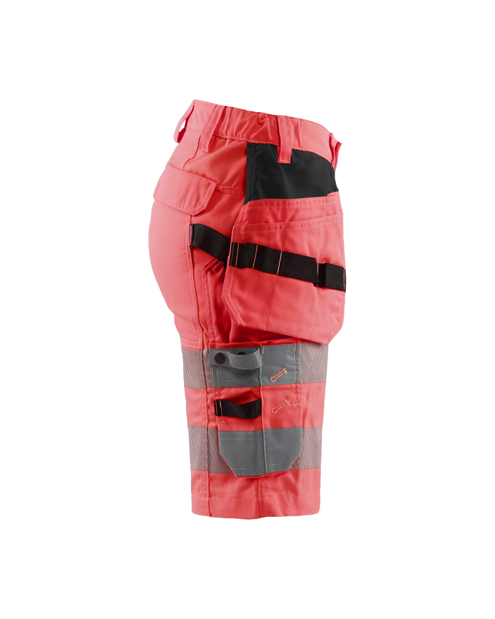 Short +stretch haute-visibilité femme 7186 Rouge fluo Blaklader - 718618115500C