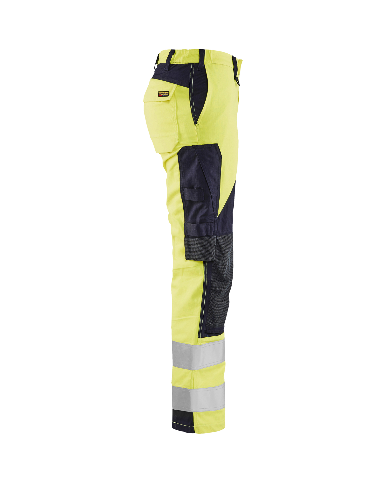 Pantalon multinormes inhérent femme 7189 Jaune fluo/Marine Blaklader - 718915123389C