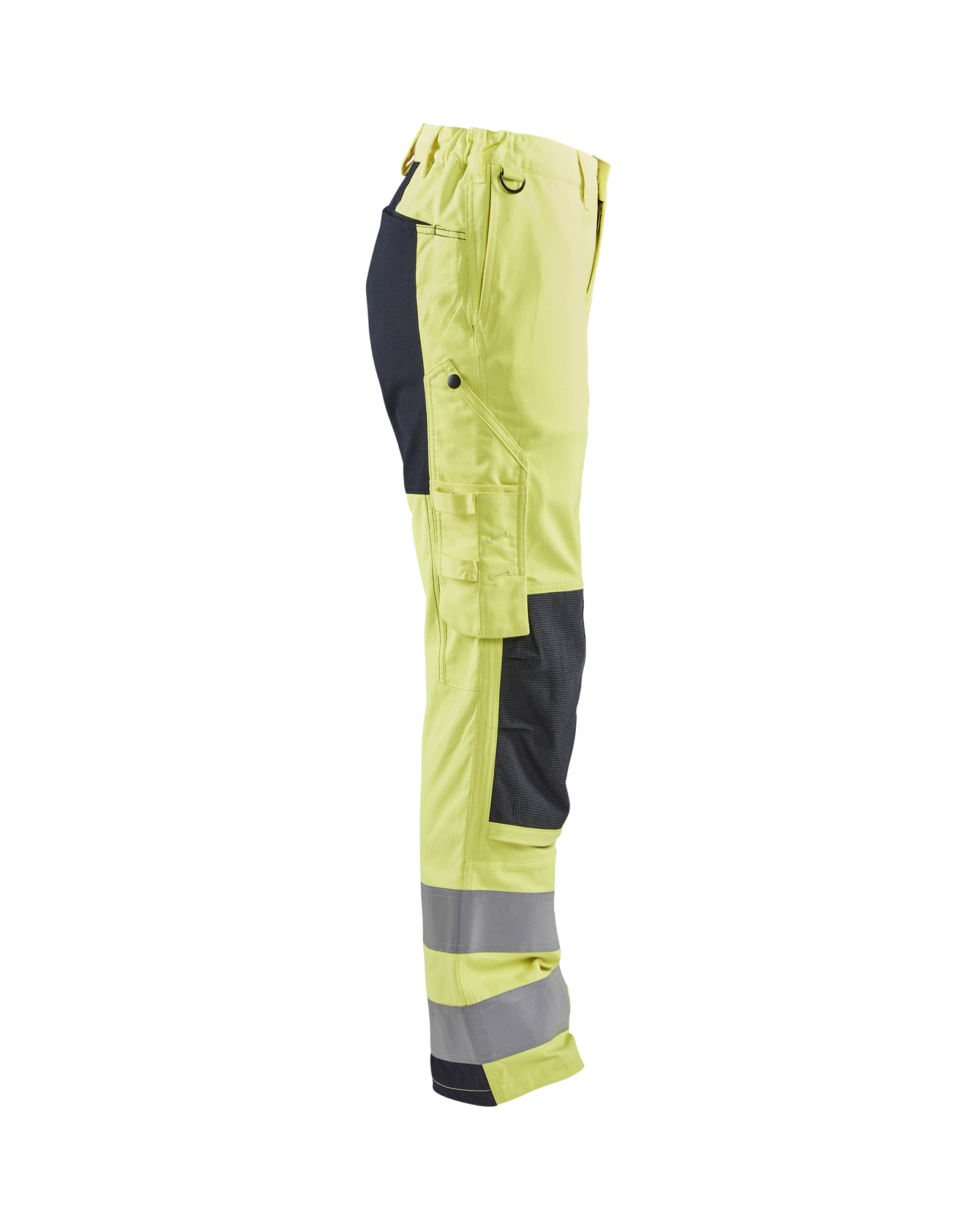 Pantalon multinormes inhérent + stretch femme 7191 Jaune fluo/Marine Blaklader - 719115123389C