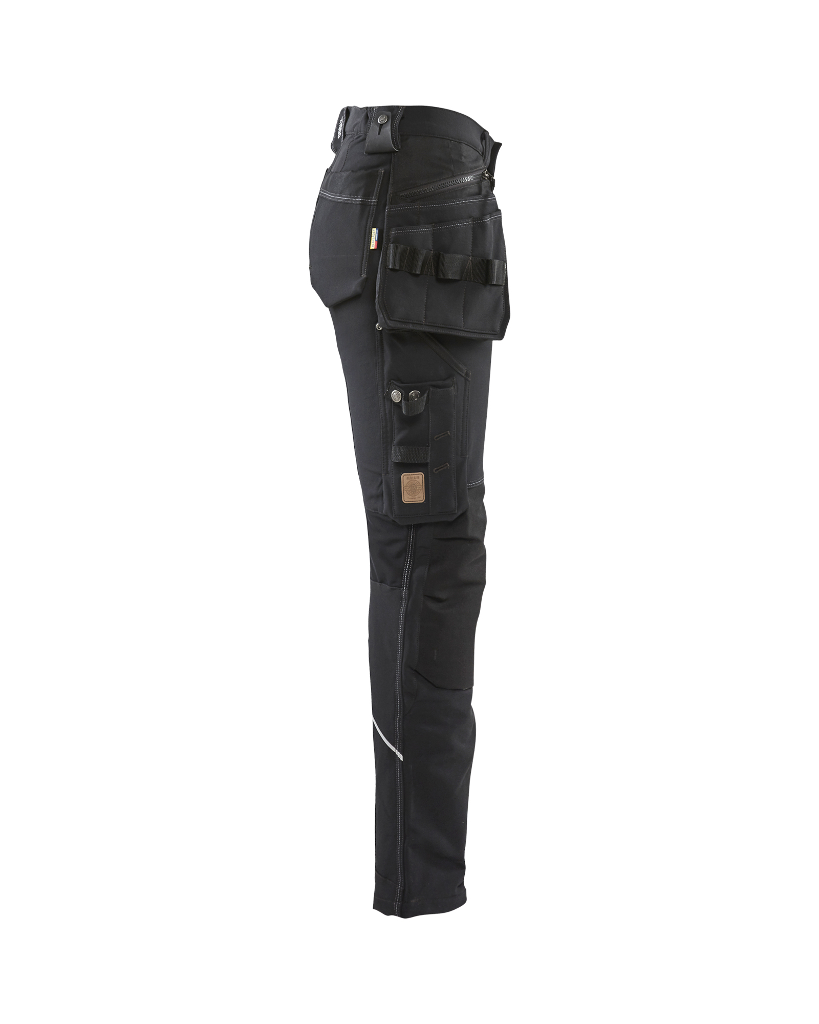 Pantalon artisan stretch 4D femme 7198 Noir Blaklader - 719816449900C