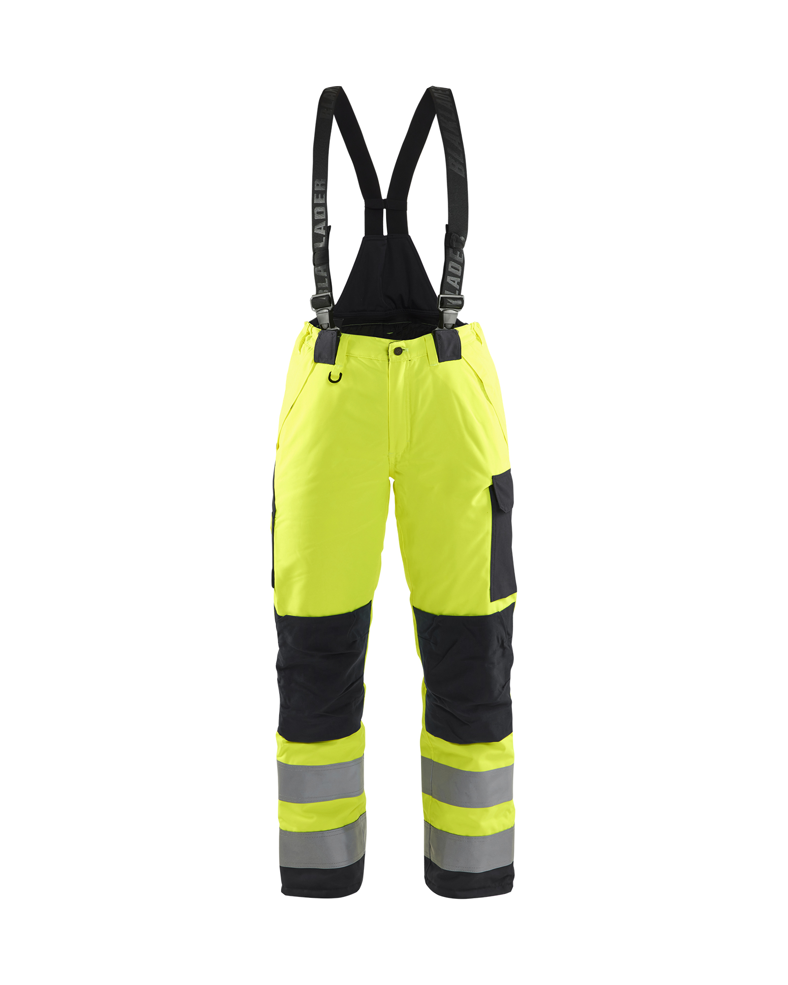 Pantalon hiver haute-visibilité femme 7885 Jaune fluo/Noir Blaklader - 788519773399C