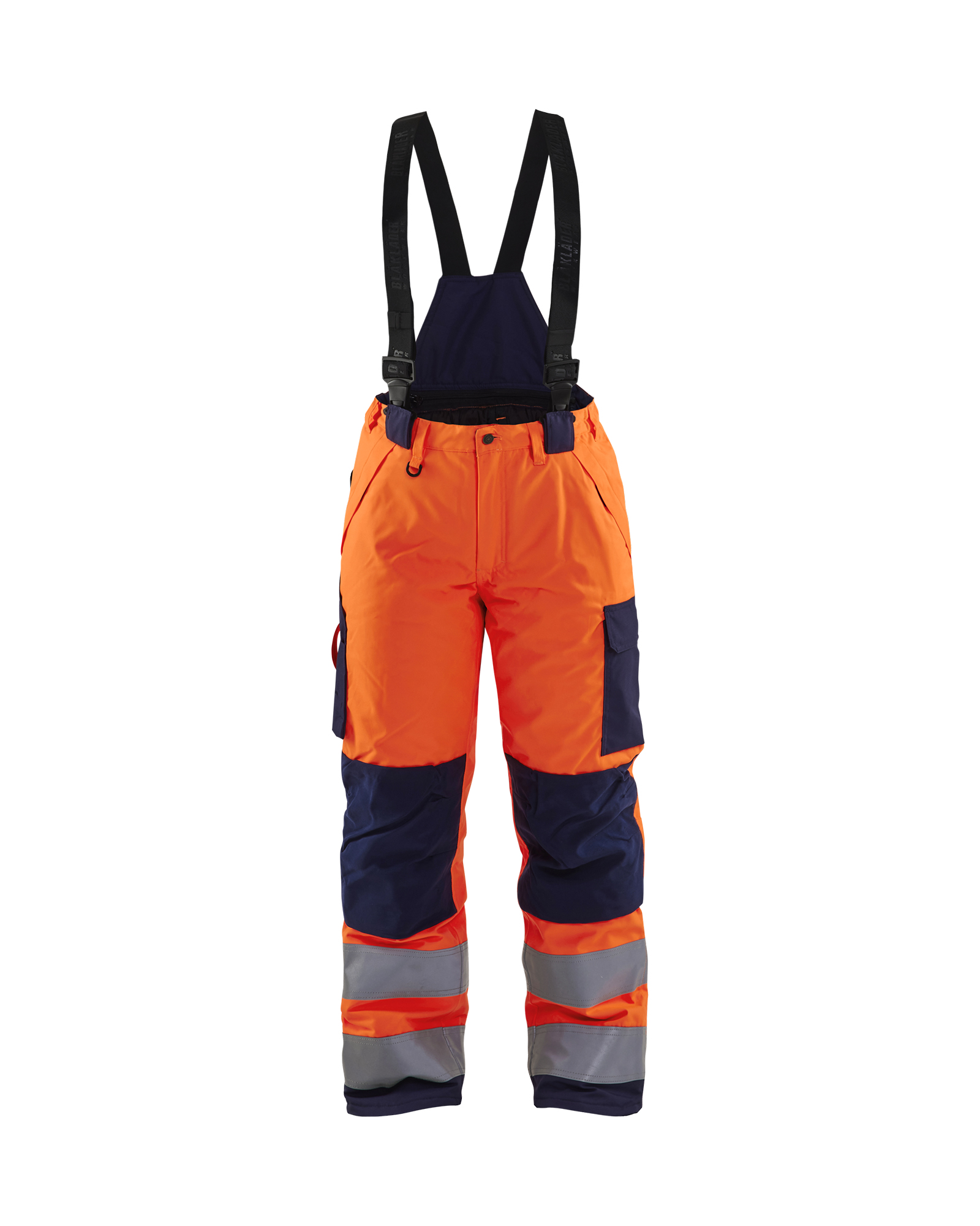 Pantalon hiver haute-visibilité femme 7885 Orange fluo/Marine Blaklader - 788519775389C