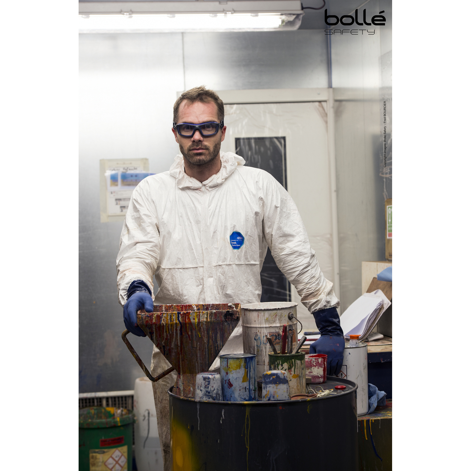 Lunette hybride incolore BAXTER BOLLÉ SAFETY - BAXPSI