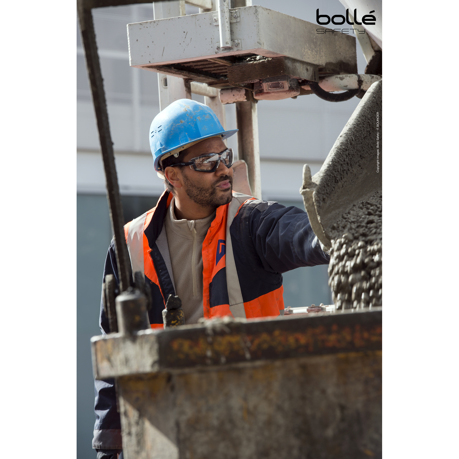 Lunette mousse incolore COBRA BOLLÉ SAFETY - COBFTPSI