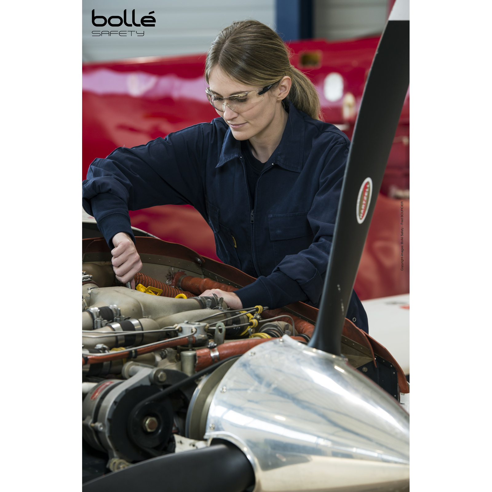 Lunette incolore COBRA BOLLÉ SAFETY - COBPSI
