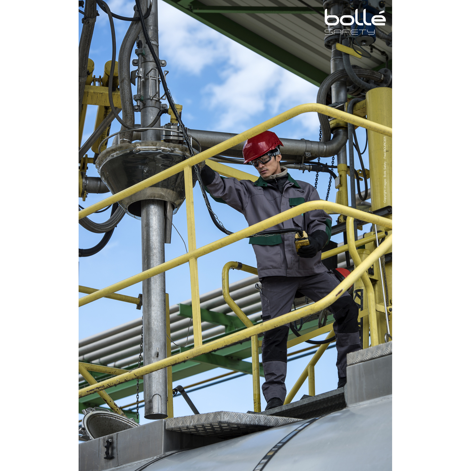 Masque incolore TPR COBRA BOLLÉ SAFETY - COBTPRPSI
