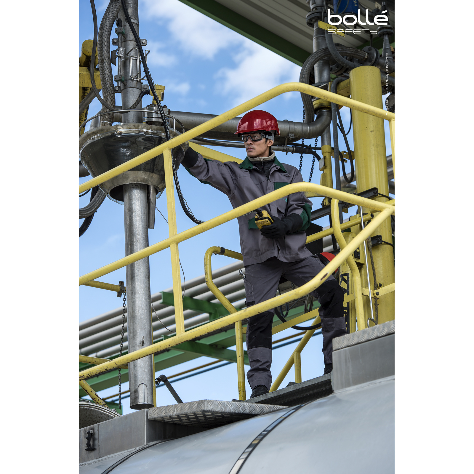 Masque incolore TPR COBRA BOLLÉ SAFETY - COBTPRPSI