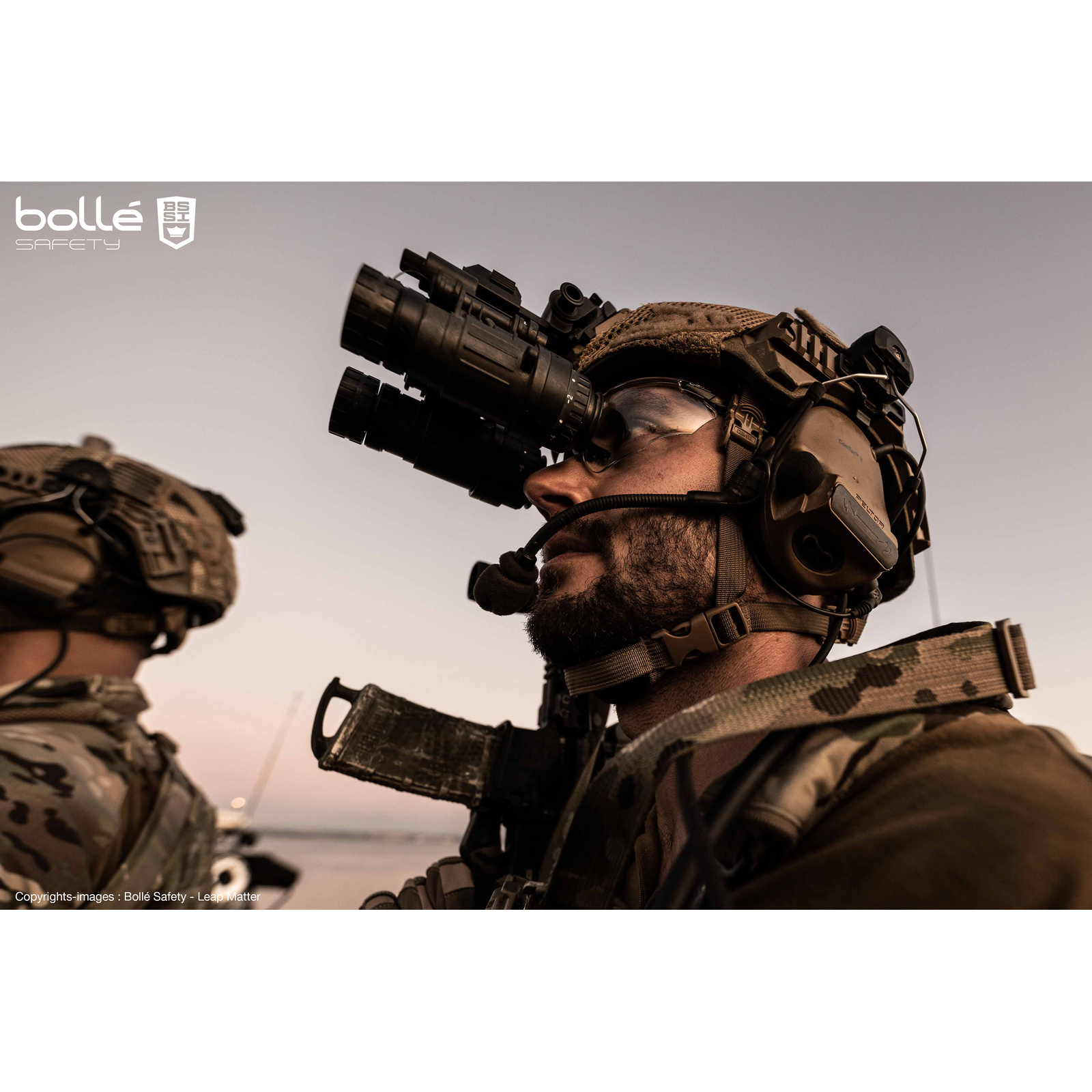 Lunette COMBAT KIT BOLLÉ SAFETY - COMBKITN