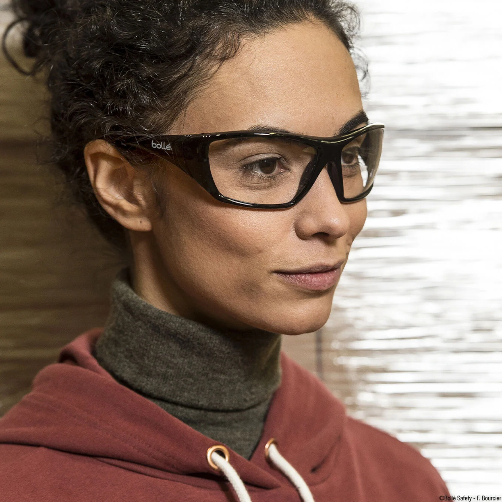 Lunettes de sécurité à la vue Taille 68/16mm SEAMLESS BOLLE - HUSTLER RX