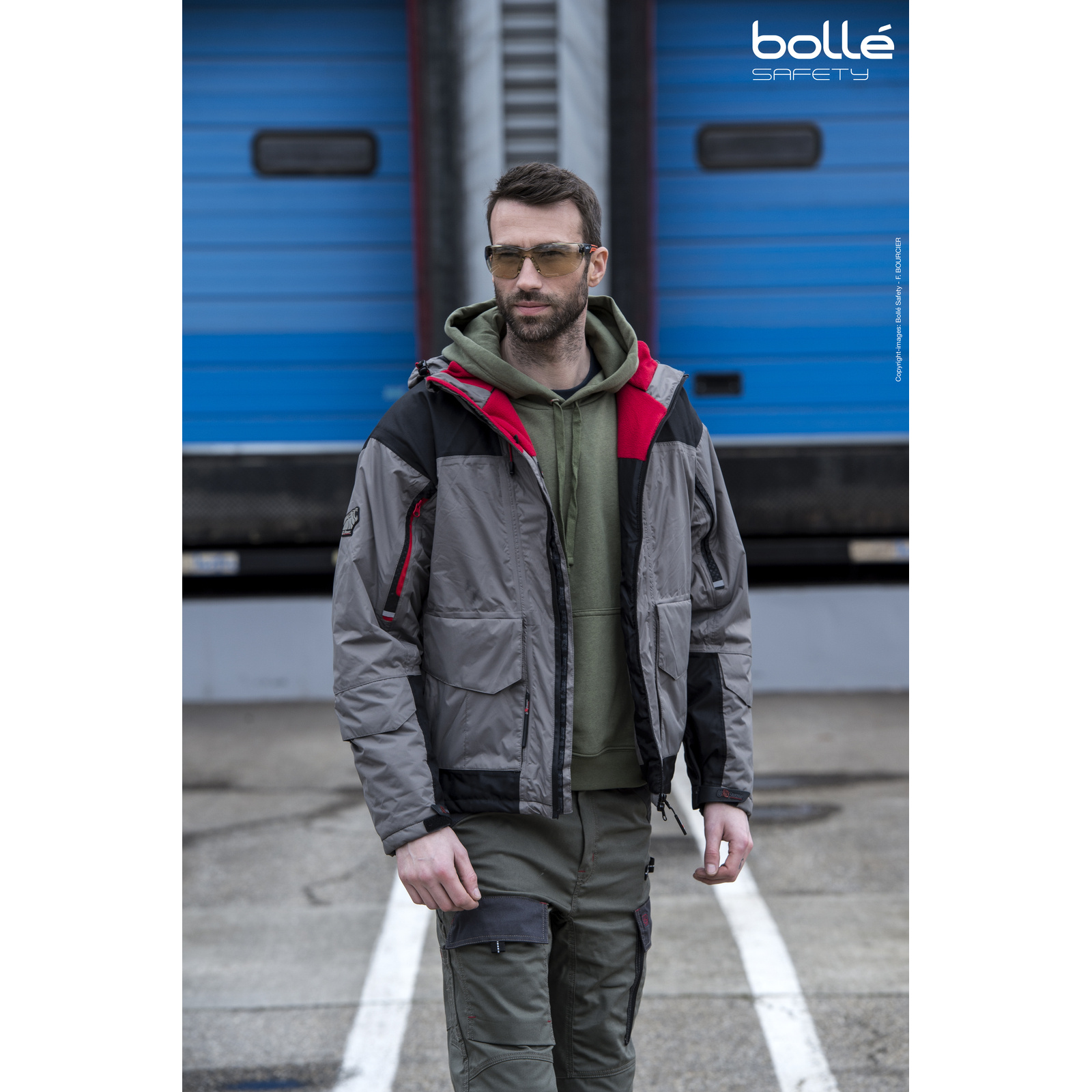 Lunette Copper NESS+ BOLLÉ SAFETY - NESSPCSP