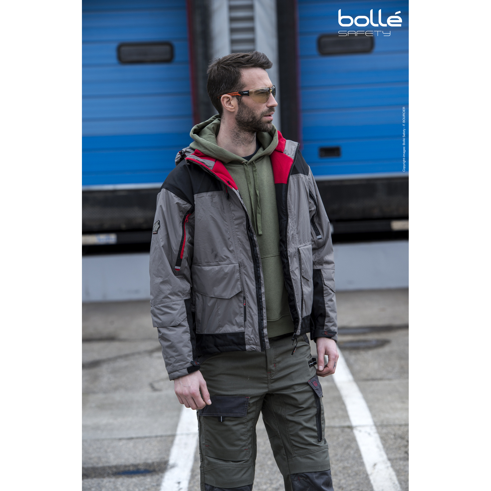 Lunette Copper NESS+ BOLLÉ SAFETY - NESSPCSP