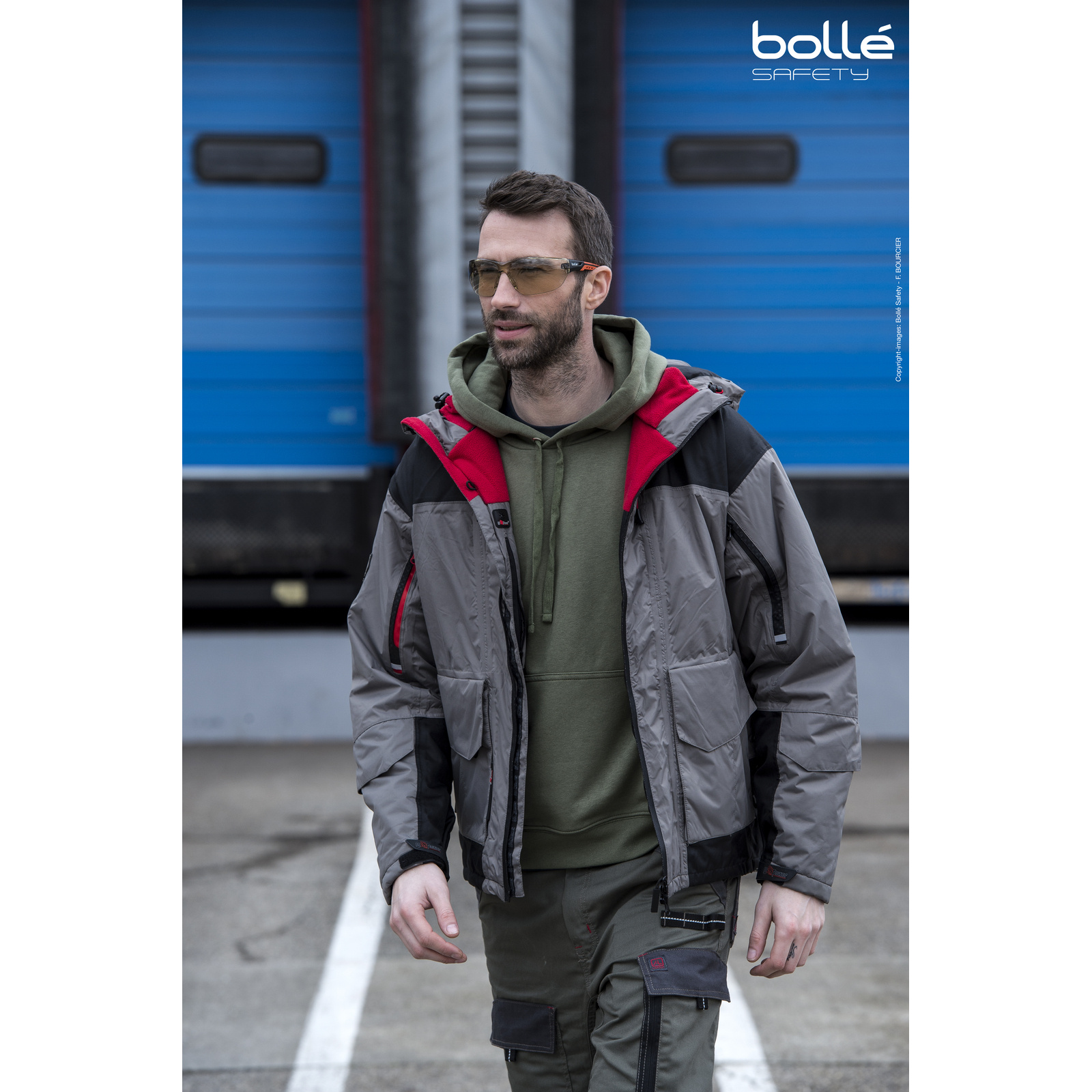 Lunette Copper NESS+ BOLLÉ SAFETY - NESSPCSP
