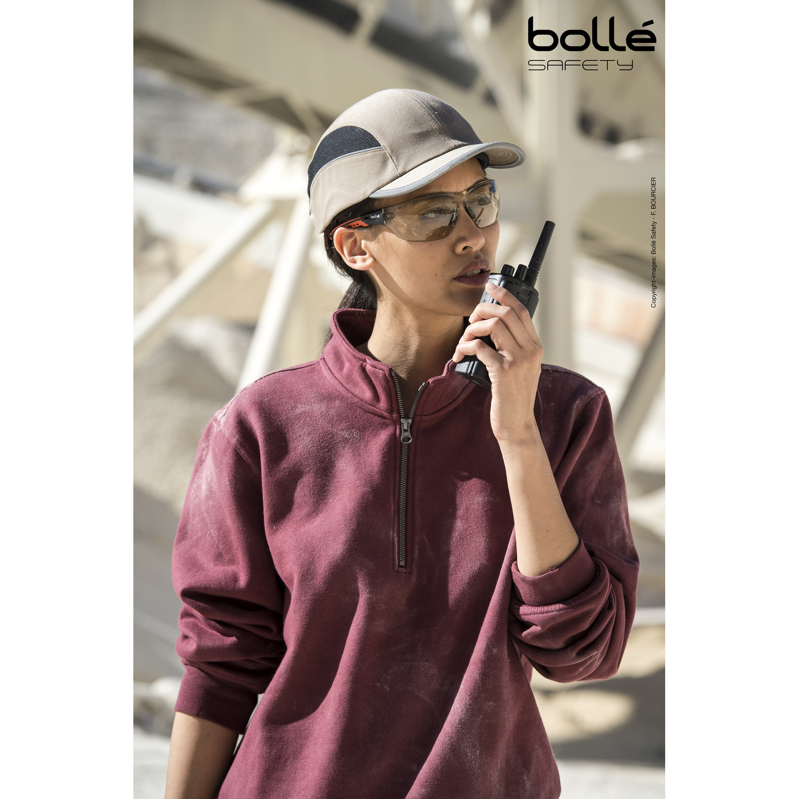 Lunette Copper NESS+ BOLLÉ SAFETY - NESSPCSP