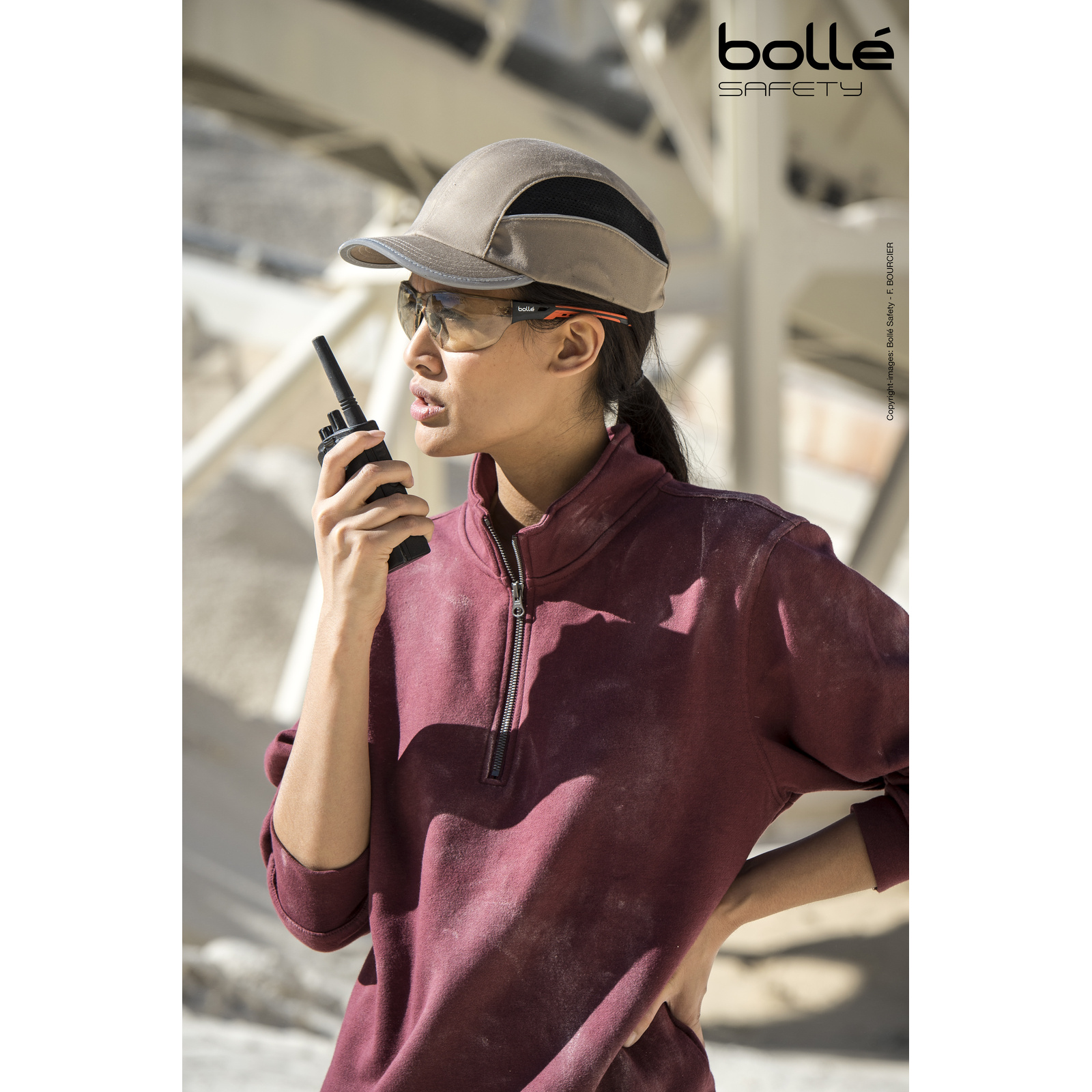 Lunette Copper NESS+ BOLLÉ SAFETY - NESSPCSP