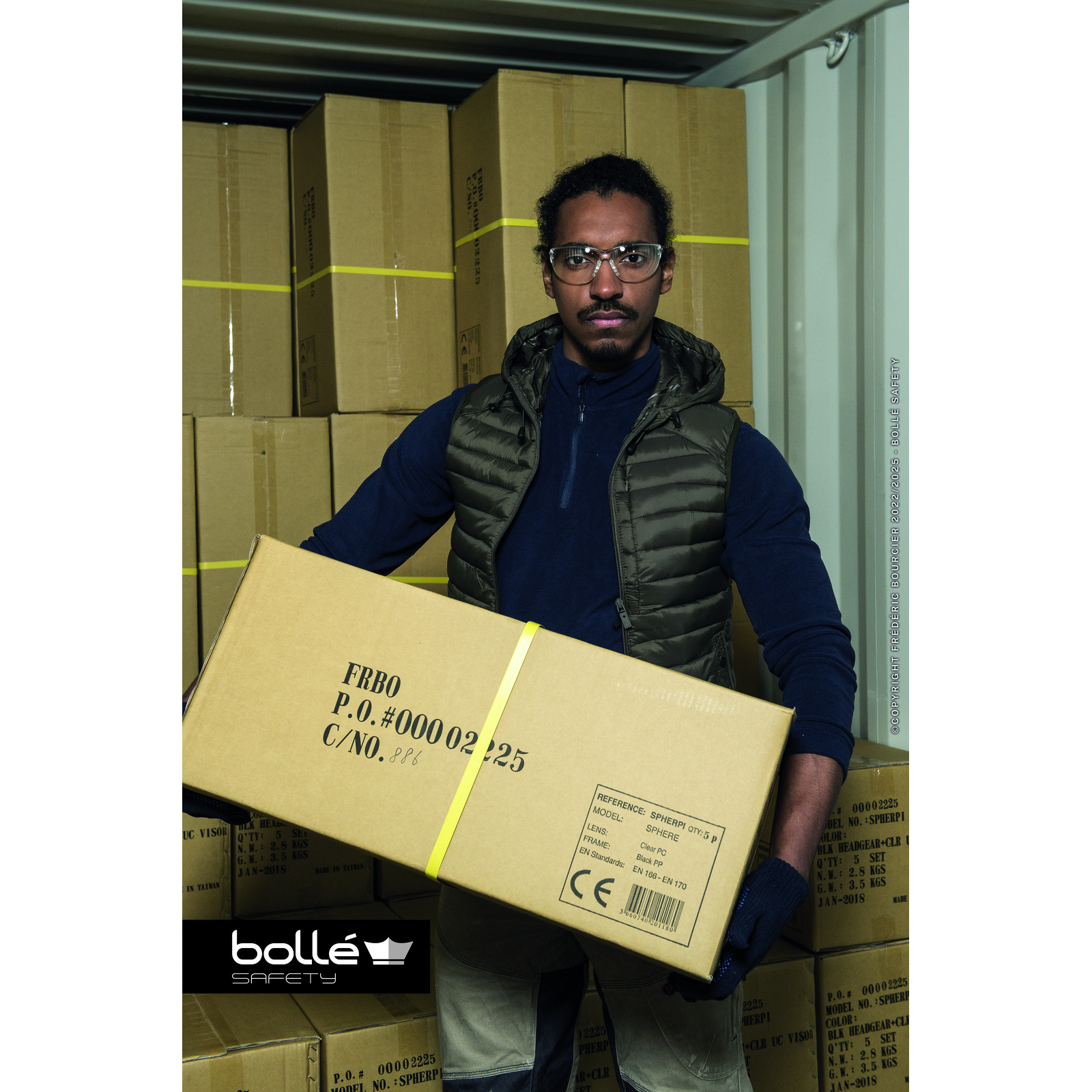 Lunette incolore NESS+ BOLLÉ SAFETY - NESSPPSI