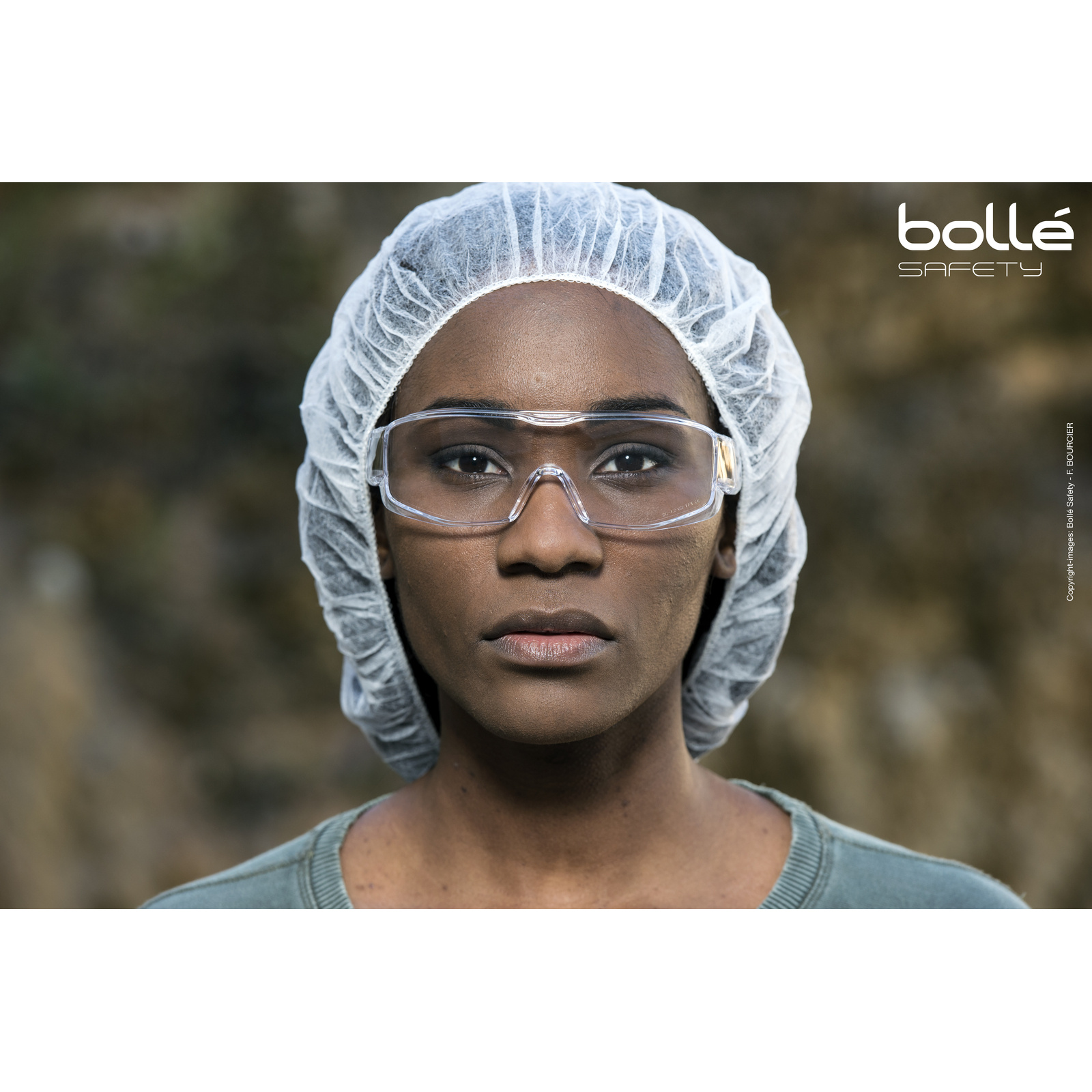 Surlunette incolore OVERLIGHT BOLLÉ SAFETY - OVLITLPSI