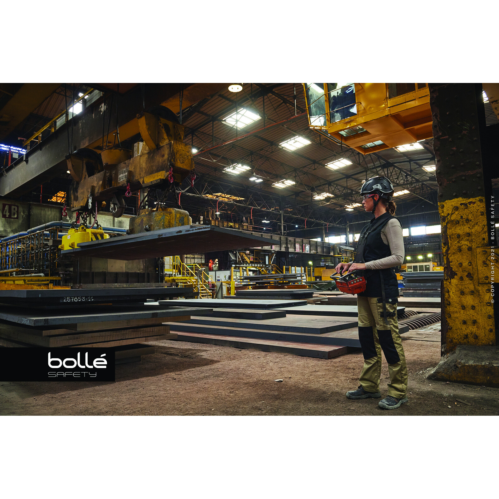 Lunette incolore SILEX+ SMALL BOLLÉ SAFETY - PSSSILP0402