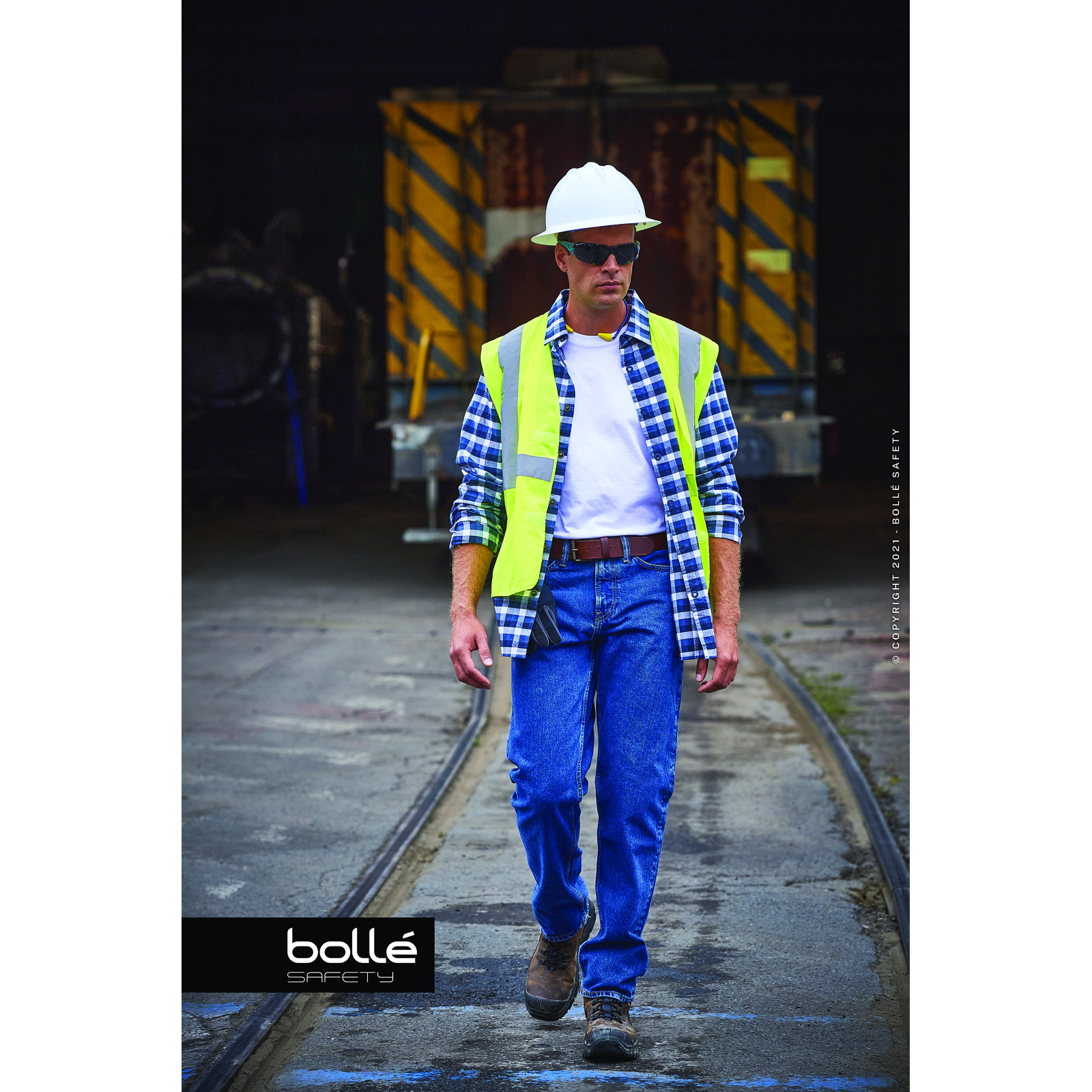 Lunette fumée SILEX+ SMALL BOLLÉ SAFETY - PSSSILP4262