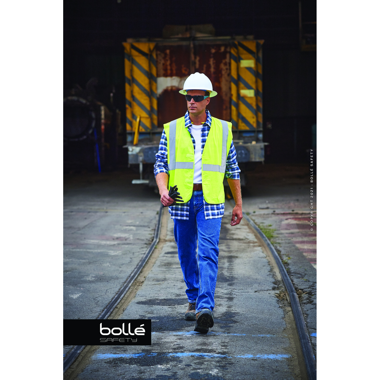 Lunette fumée SILEX+ SMALL BOLLÉ SAFETY - PSSSILP4262