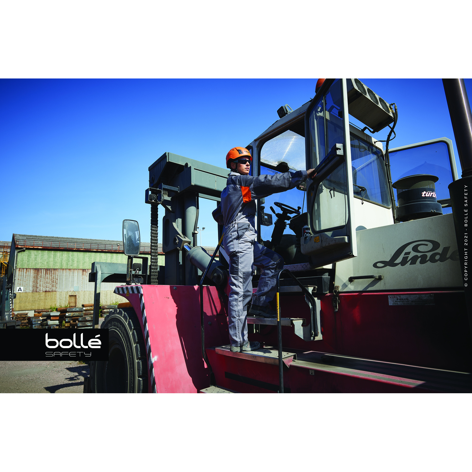 Lunette fumée SILEX+ SMALL BOLLÉ SAFETY - PSSSILP4262