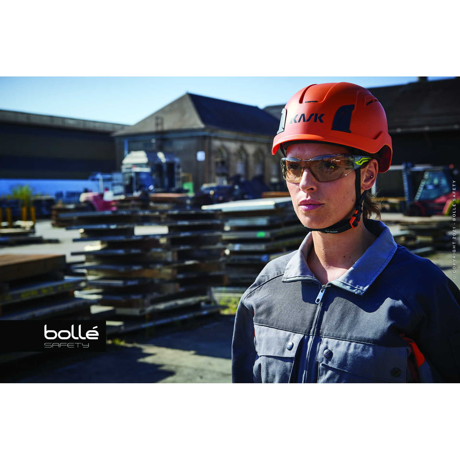 Lunette Copper SILEX+ SMALL BOLLÉ SAFETY - PSSSILPC092