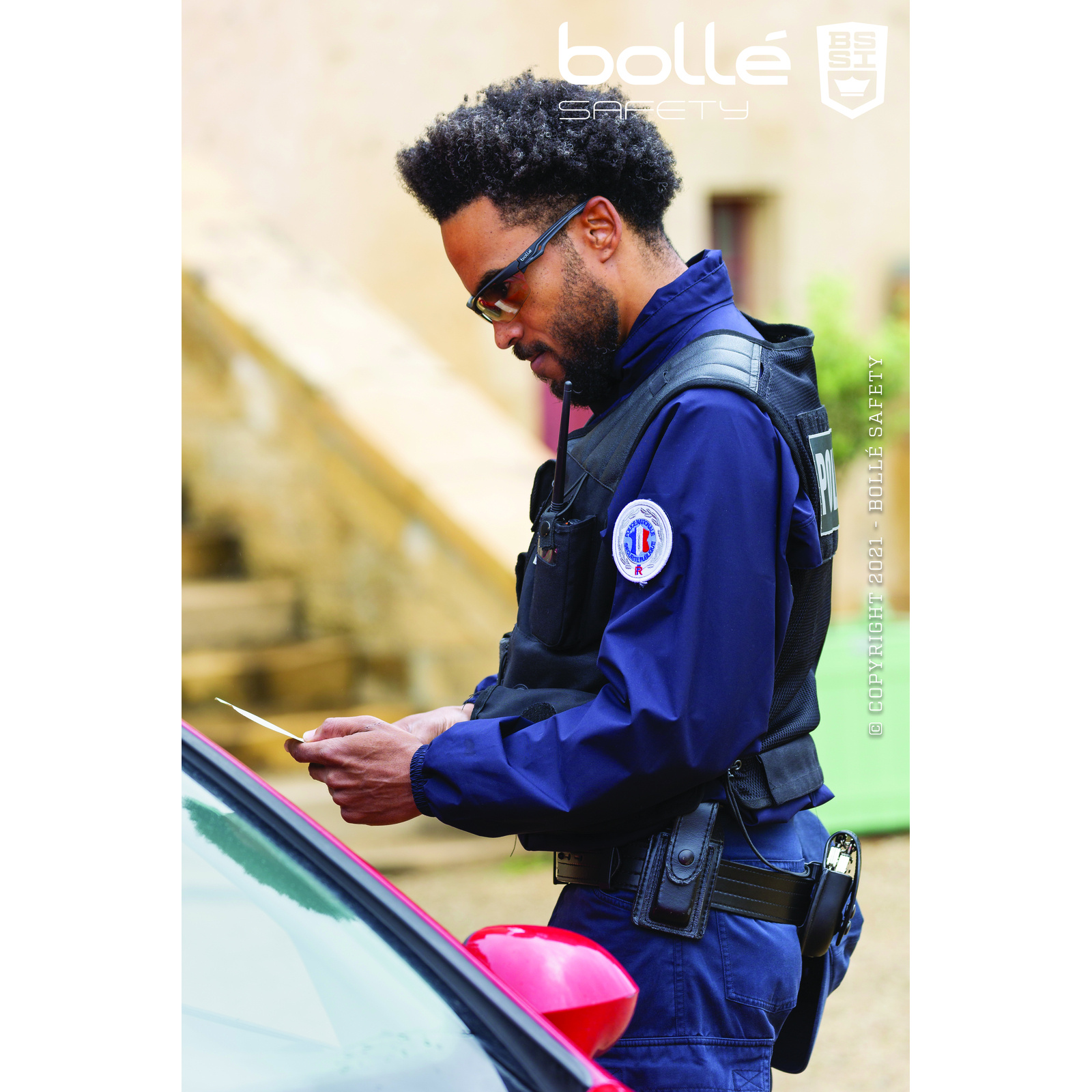Lunette Copper monture noir TRYON BOLLÉ SAFETY - PSSTRYOC13B