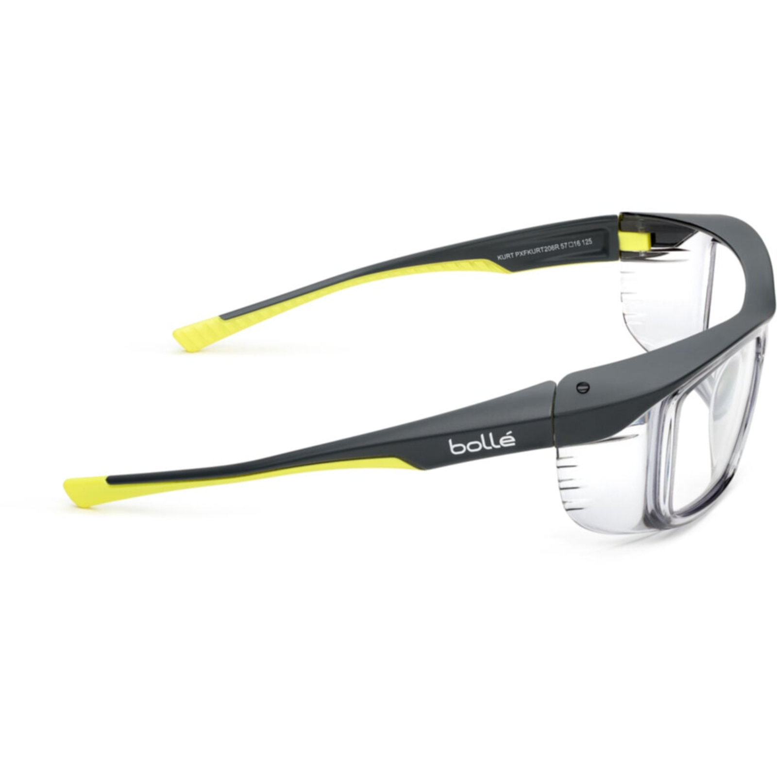 Lunettes de sécurité à la vue gris/jaune SEAMLESS BOLLE - KURT