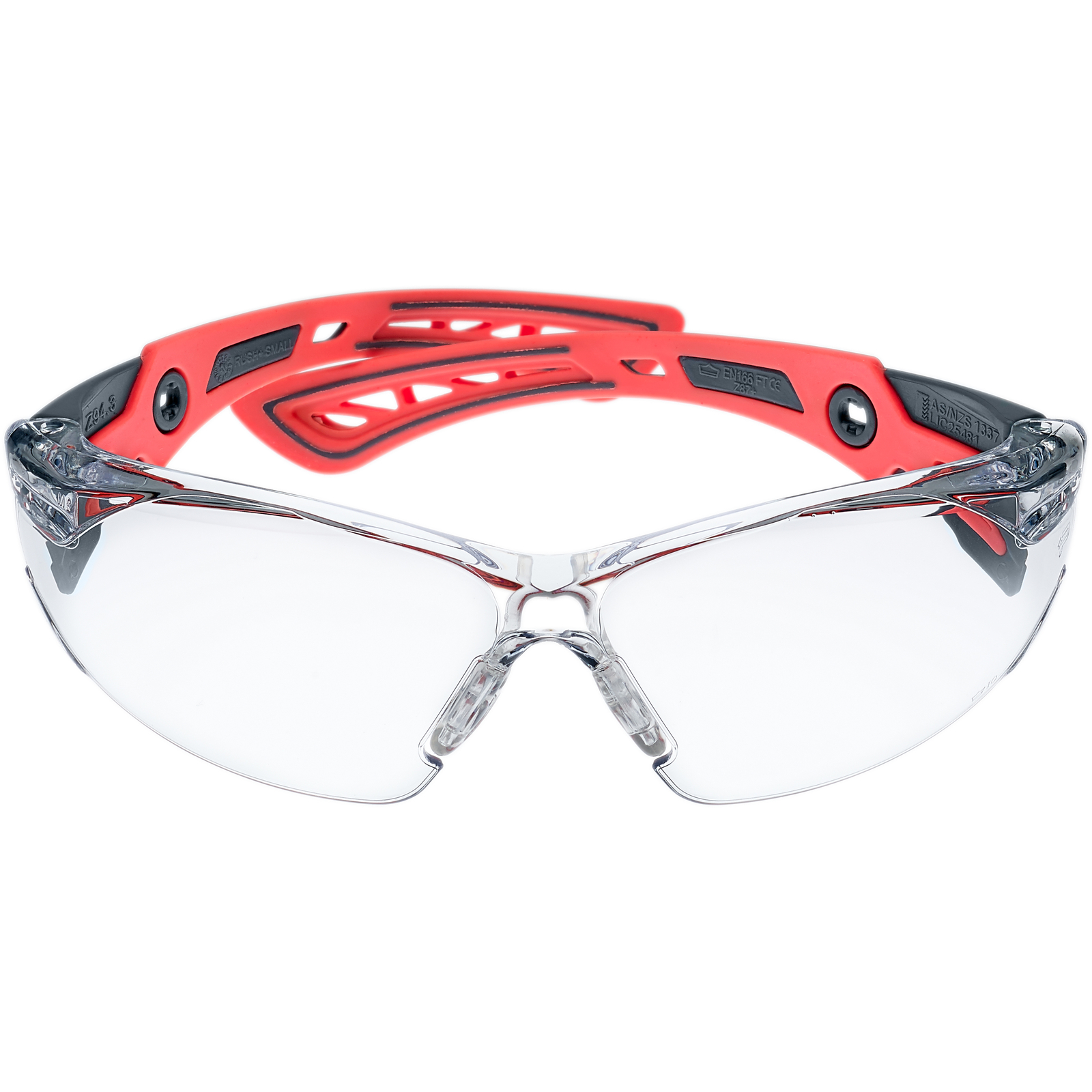 Lunette incolore monture gris/rose RUSH+ SMALL BOLLÉ SAFETY - RUSHPSPSIS