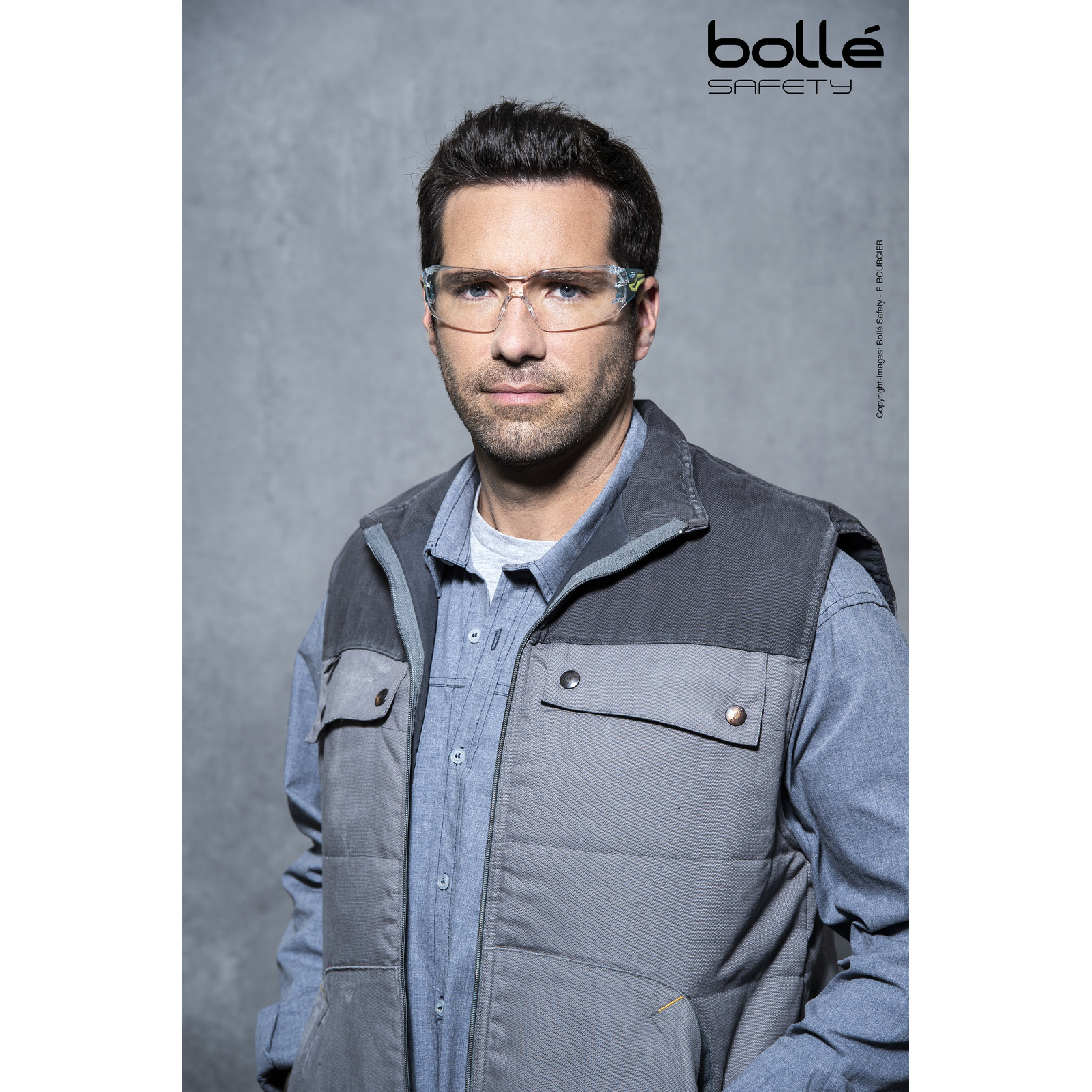 Lunette incolore SILEX+ BOLLÉ SAFETY - SILEXPPSI