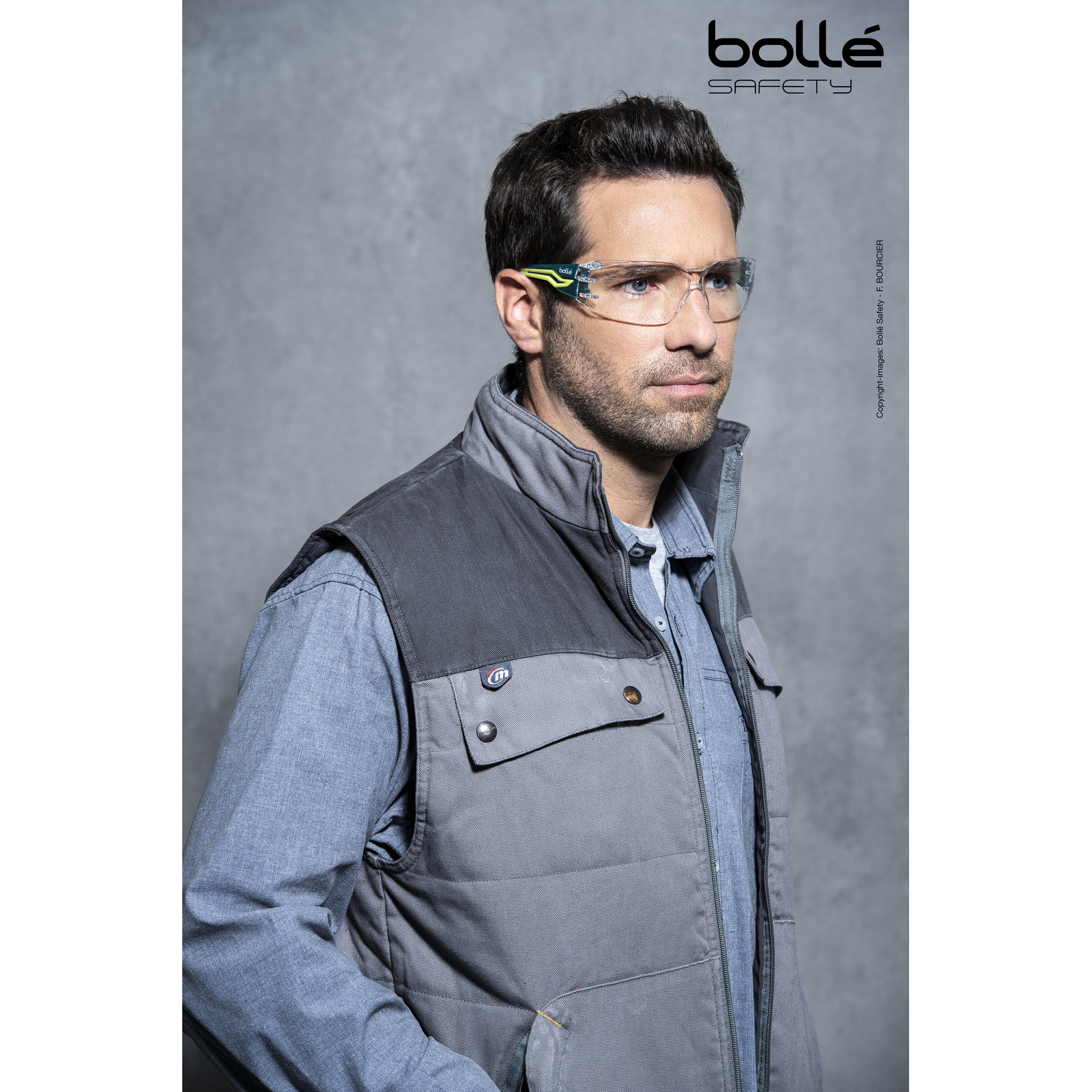 Lunette incolore SILEX+ BOLLÉ SAFETY - SILEXPPSI