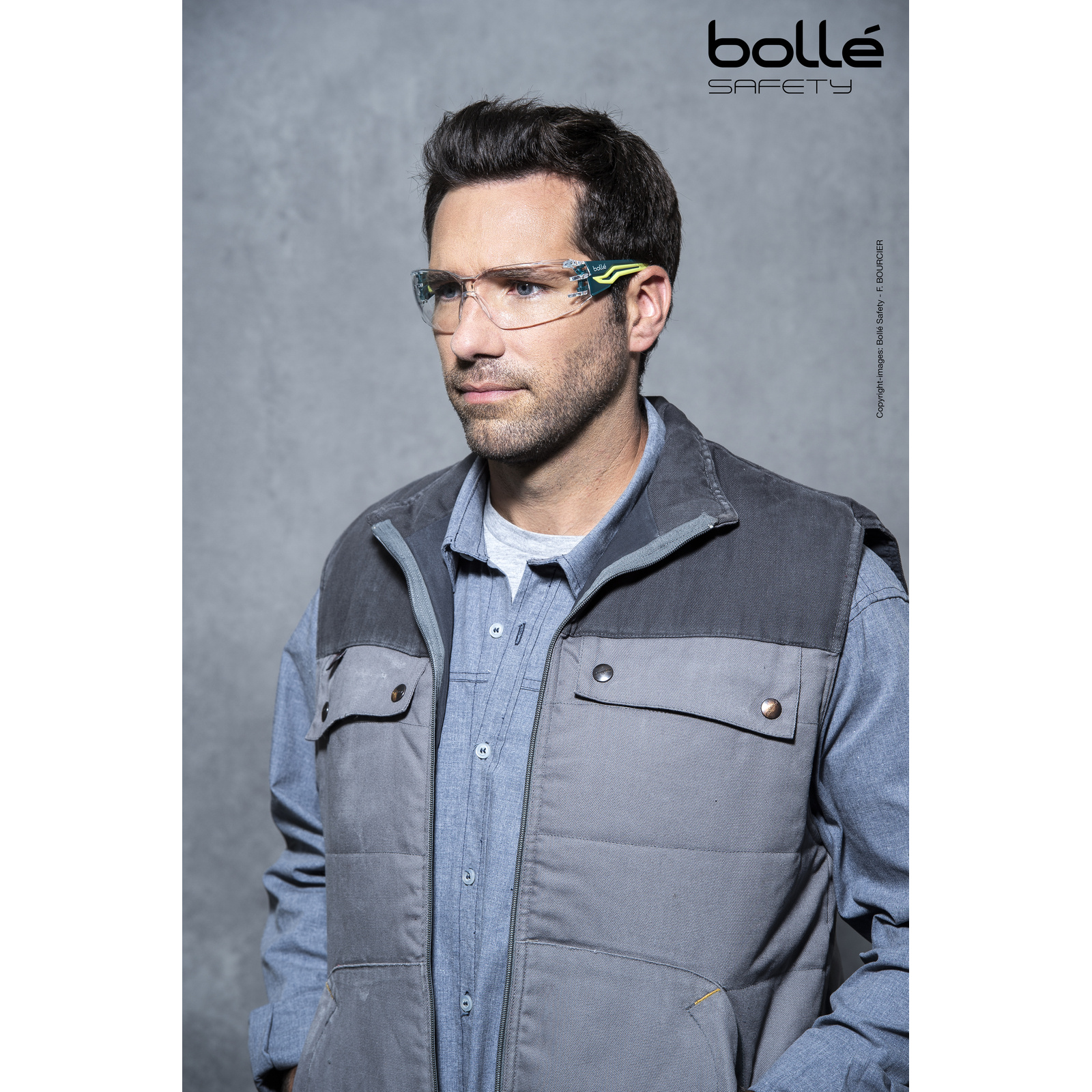Lunette incolore SILEX+ BOLLÉ SAFETY - SILEXPPSI
