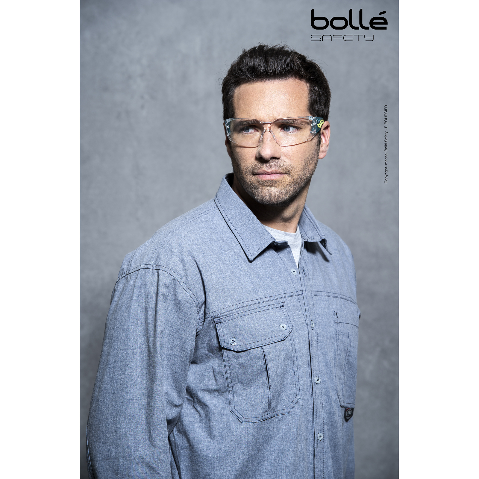 Lunette incolore SILEX+ BOLLÉ SAFETY - SILEXPPSI